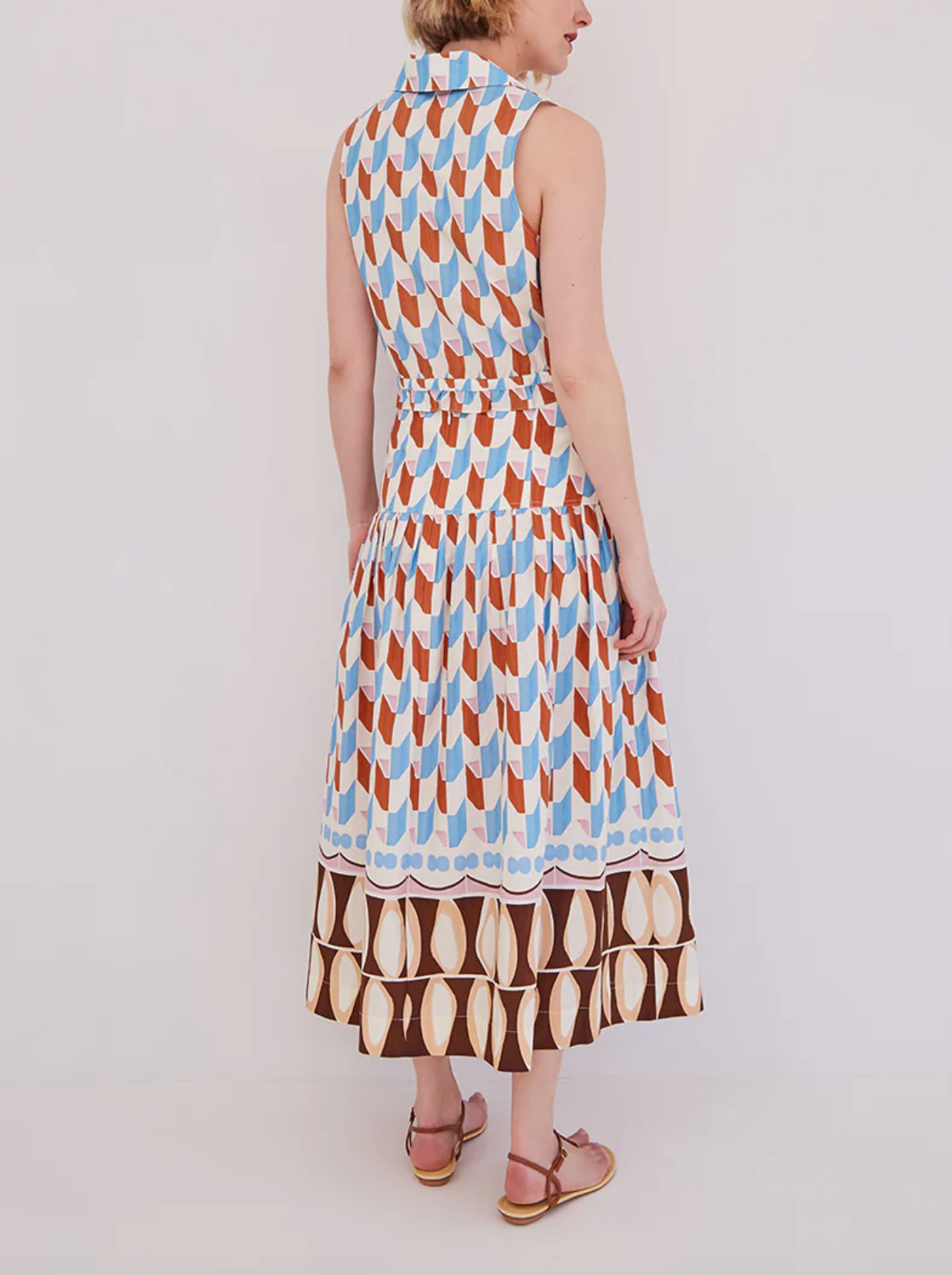 Diya Skirt - Talavera Tile Ivory