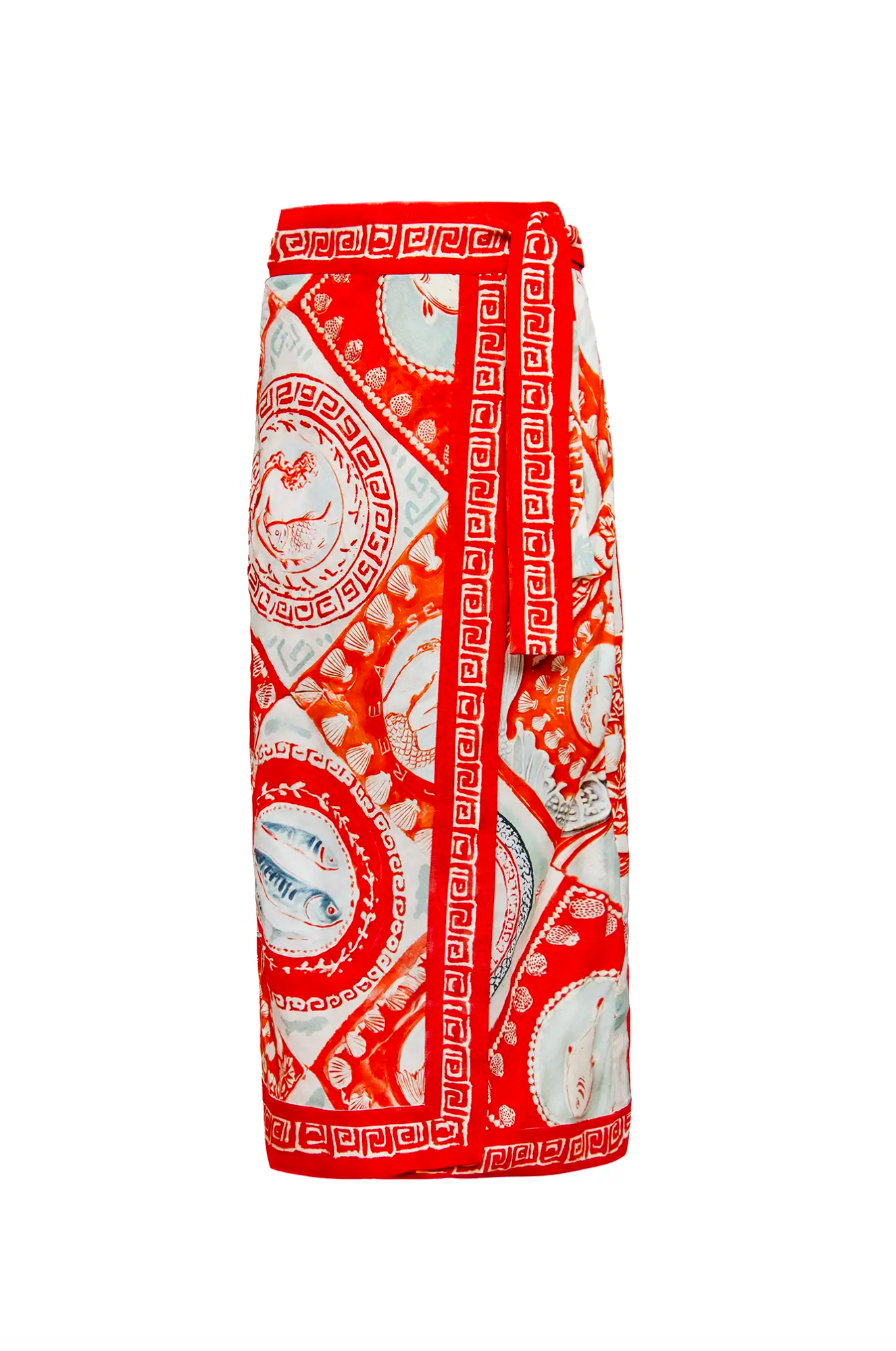 Paloma Wrap Skirt- Lost at Sea