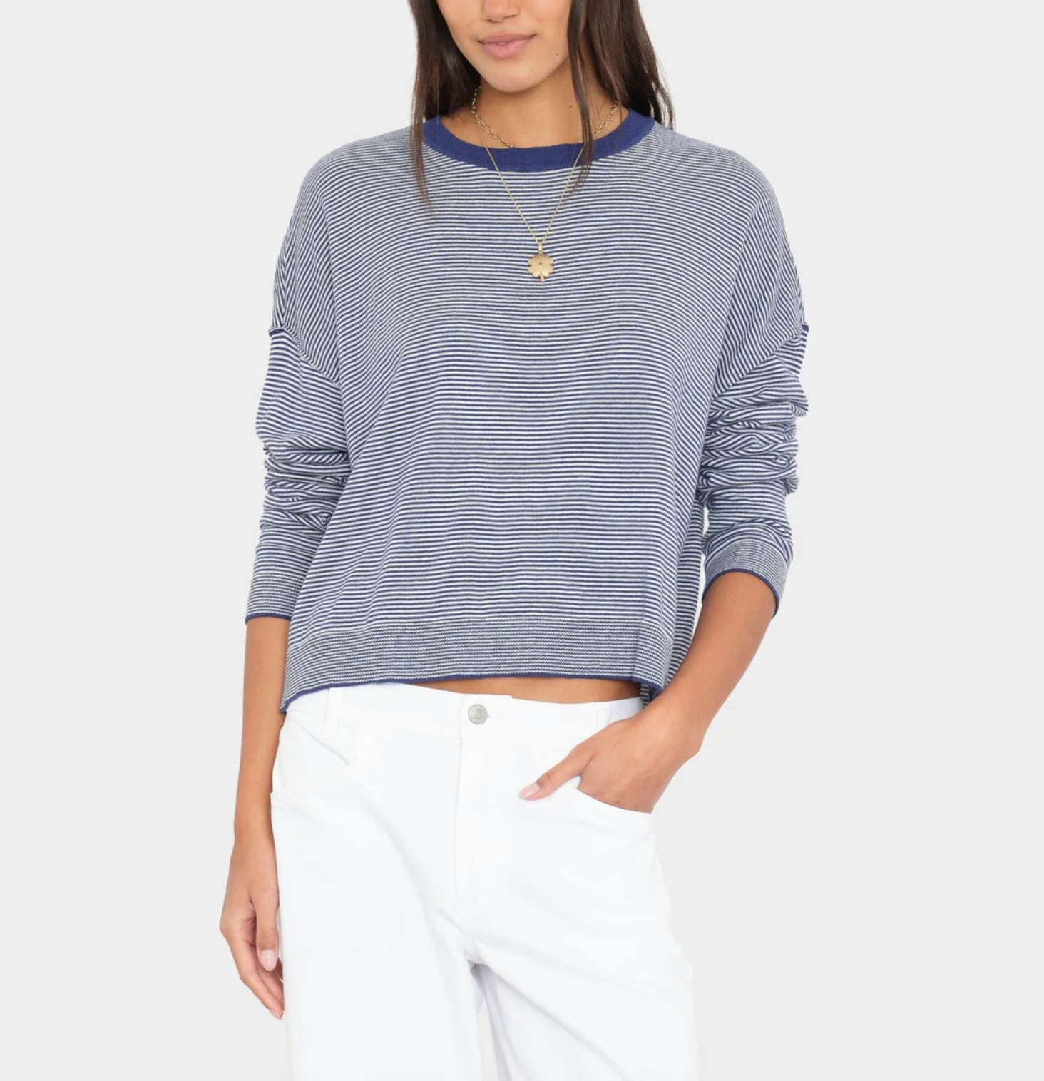 Sparrow Sweater - Marine Salt