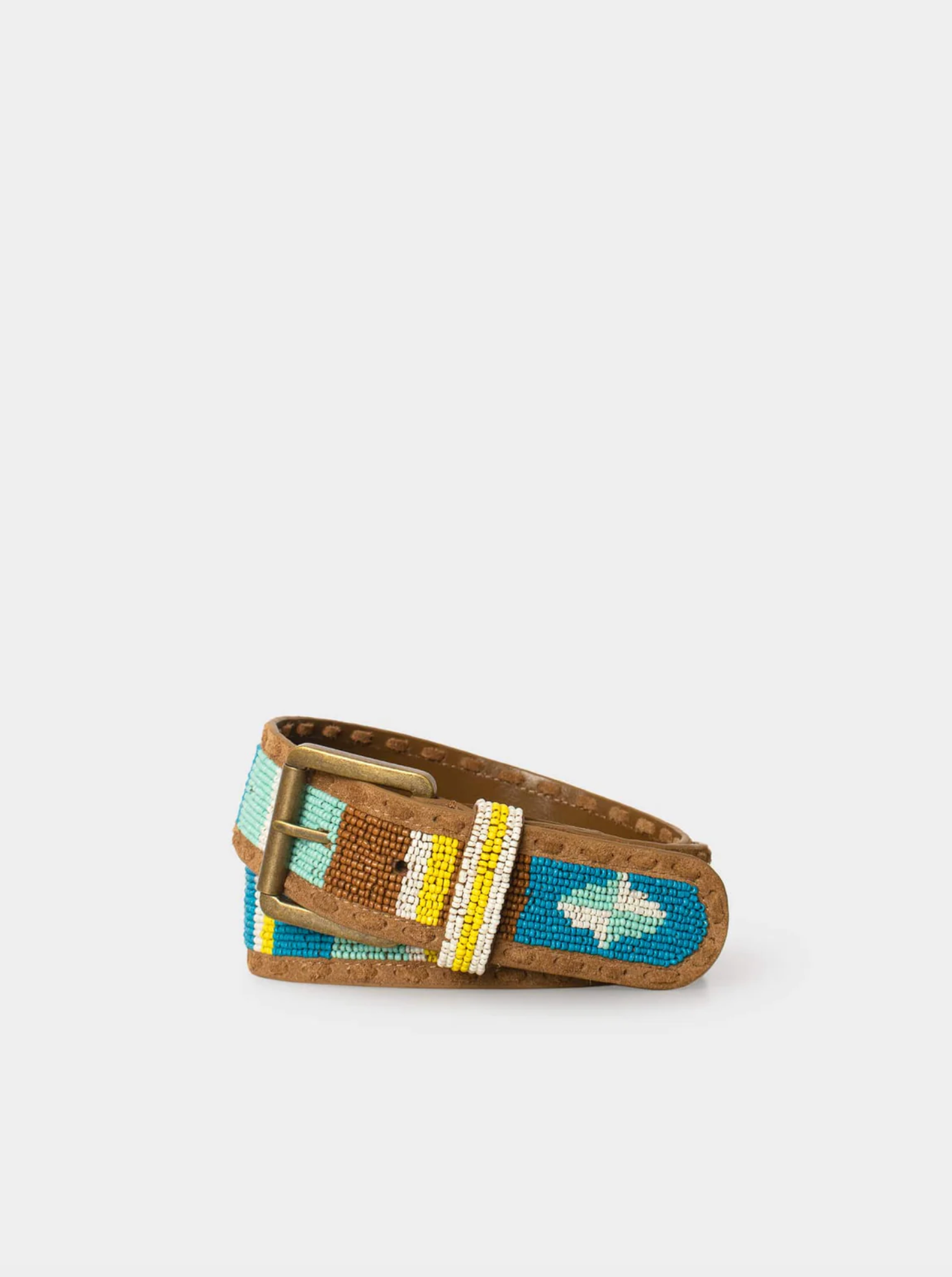 Brixton Belt - Turquoise Sunset