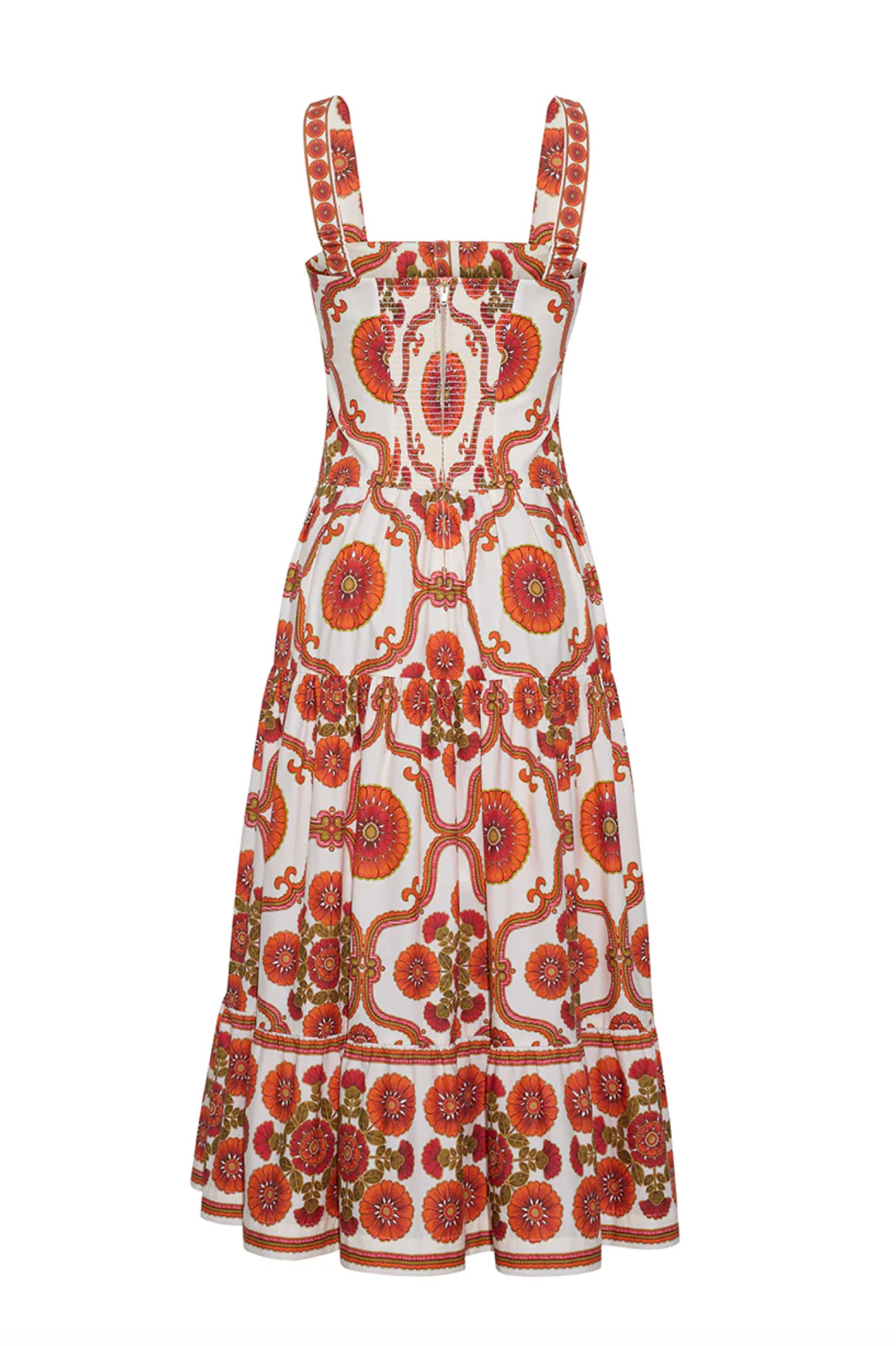 Margarita Dress - Mod Floral Ivory