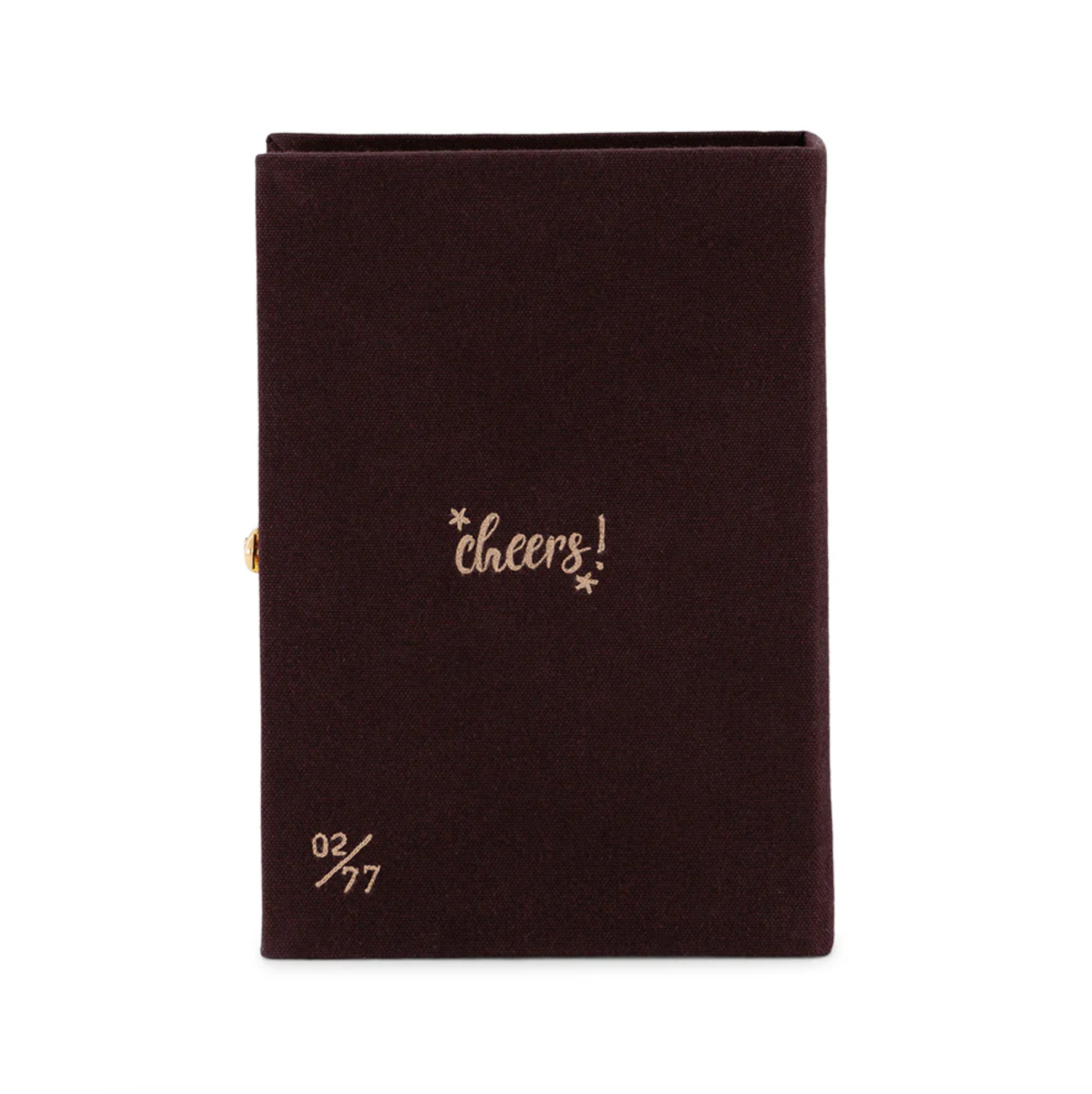 Let's Party Book Clutch - Choco Noir