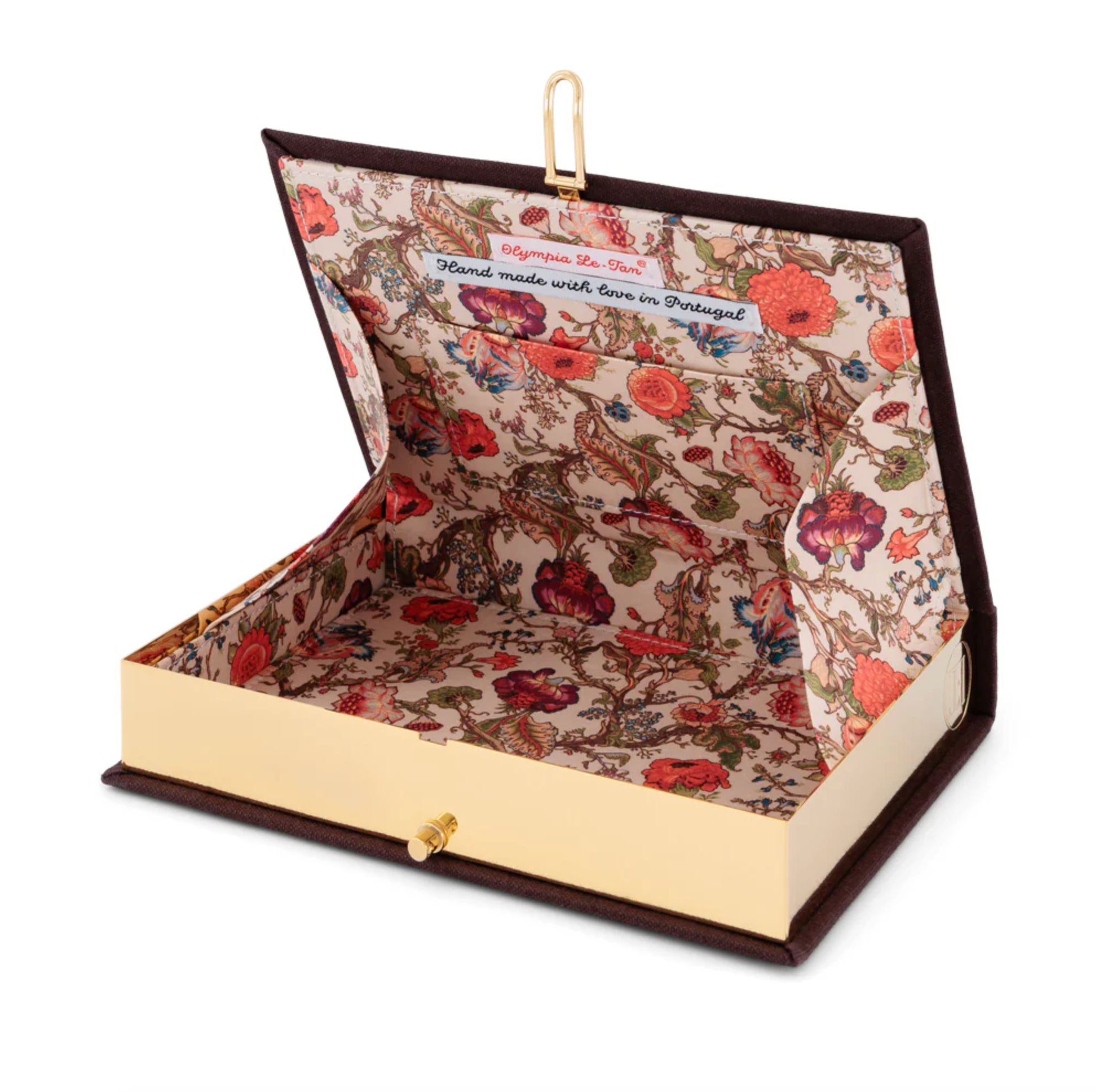 Let's Party Book Clutch - Choco Noir