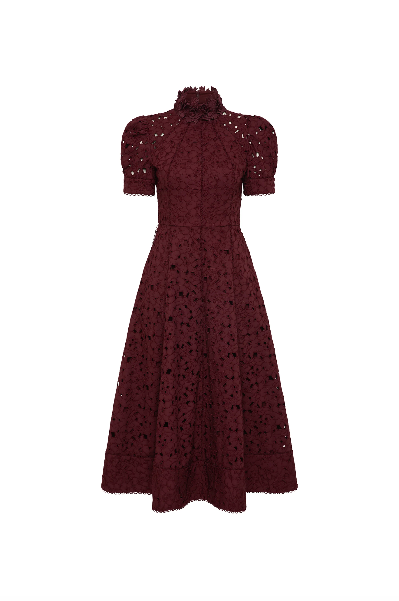 Kitsu S/S Midi - Merlot