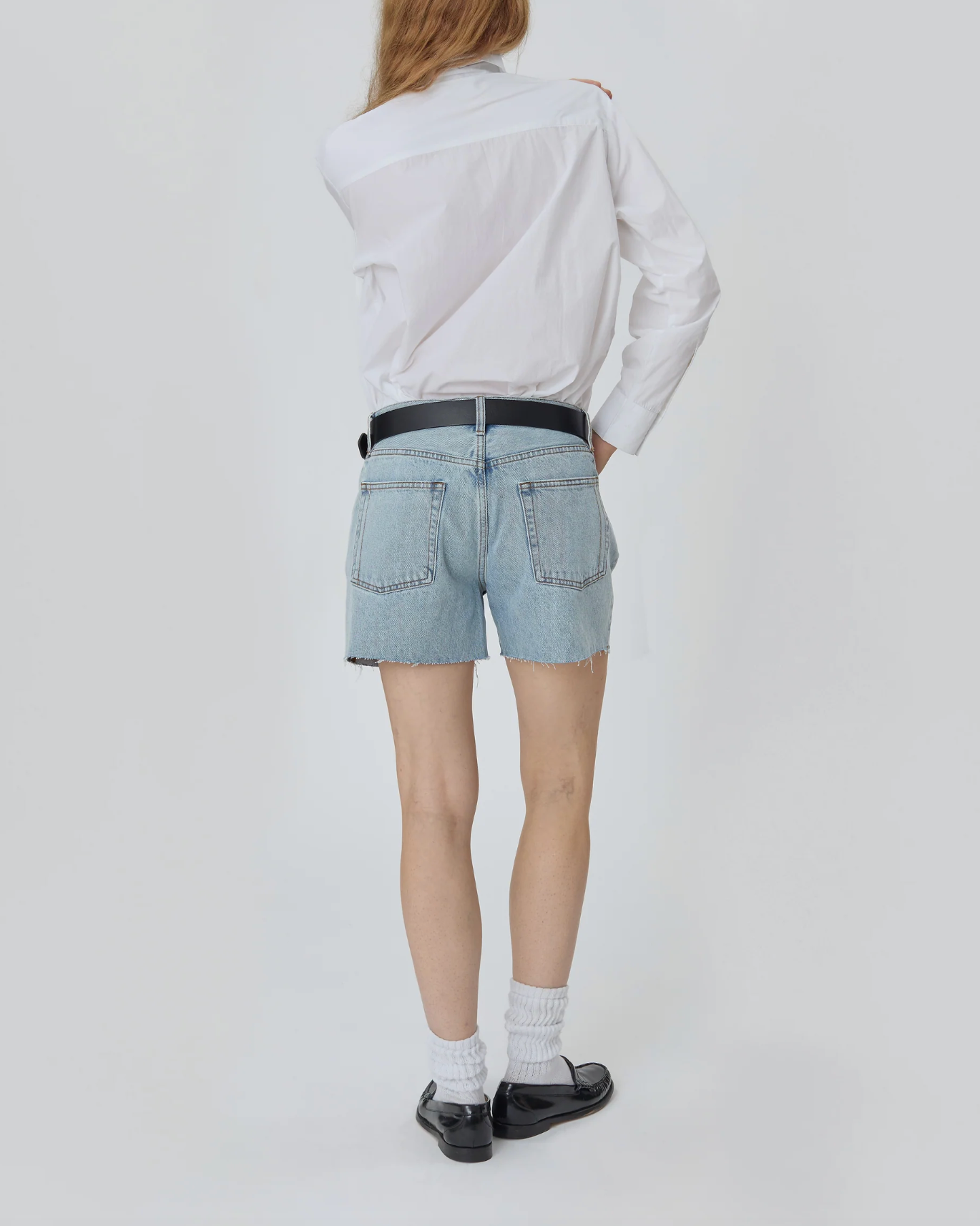 Cut Off Shorts - Vintage Blue
