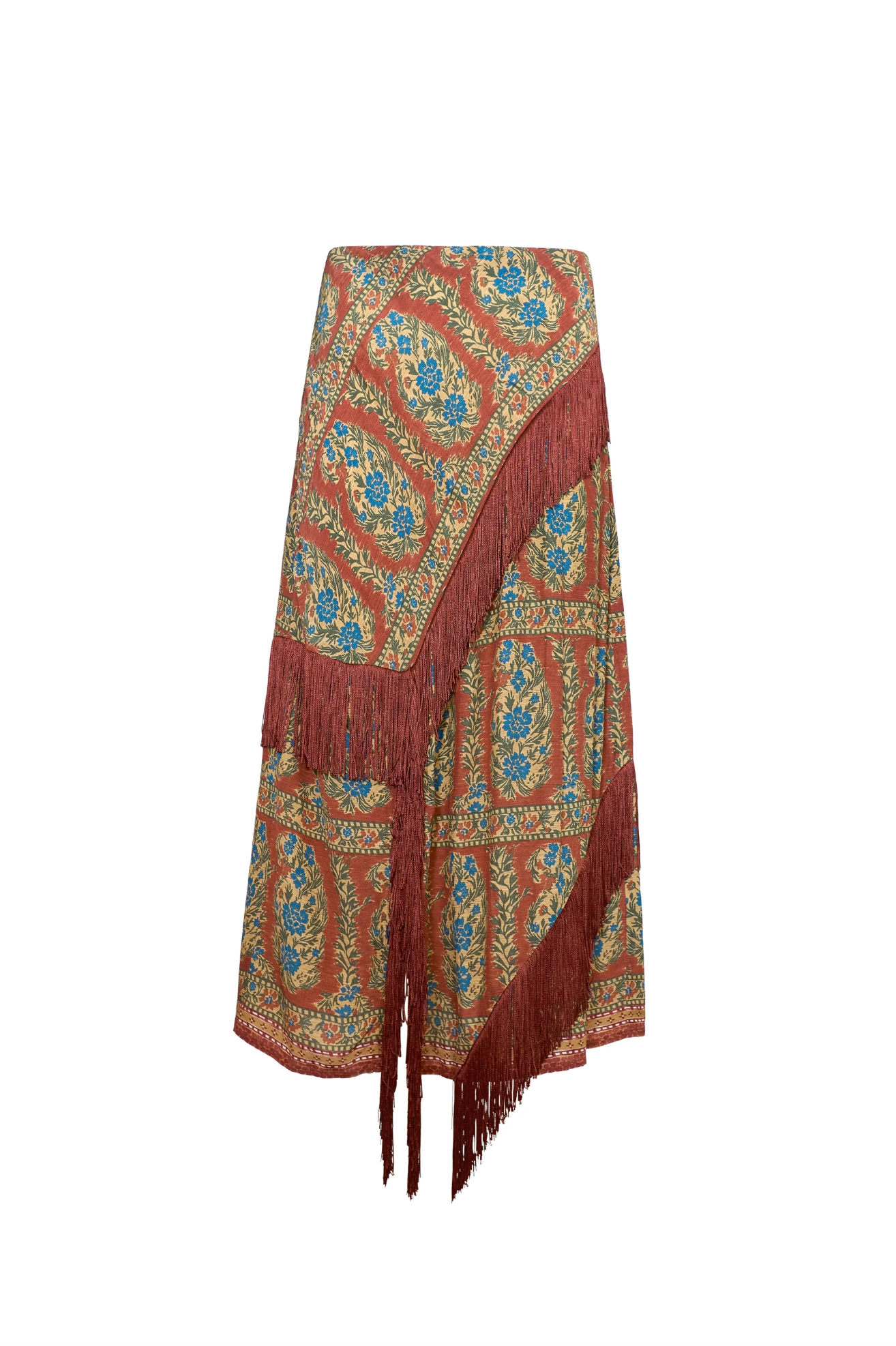 Allyne Skirt - Amber Glen Brown