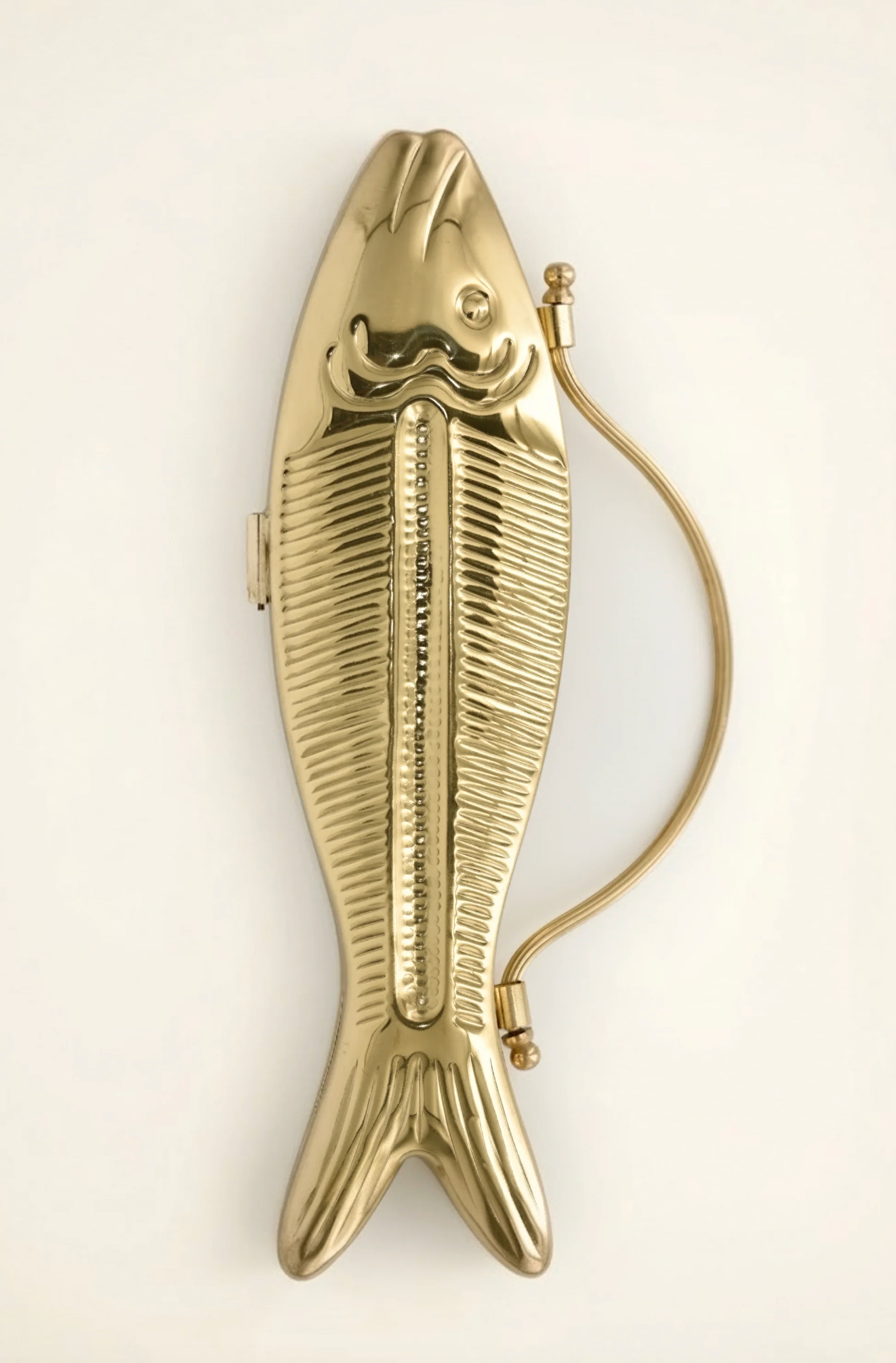 Gold Fishy Clutch