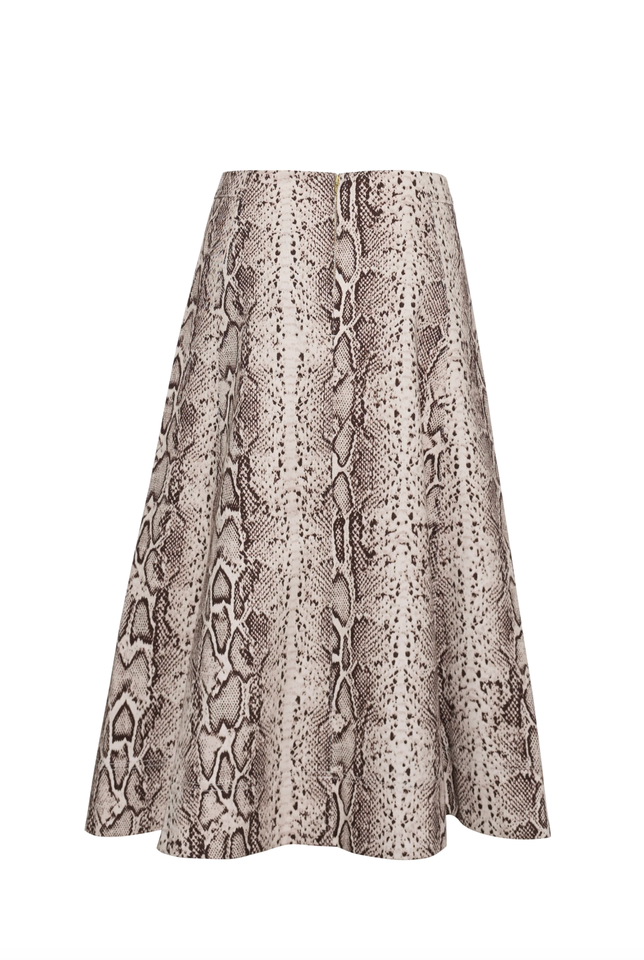 Aisha Skirt - Classic Snake Grey
