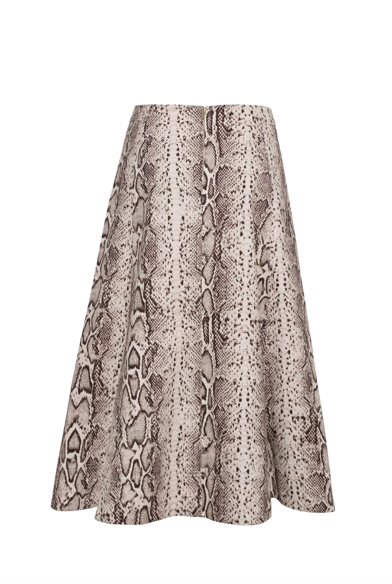 Aisha Skirt - Classic Snake Grey