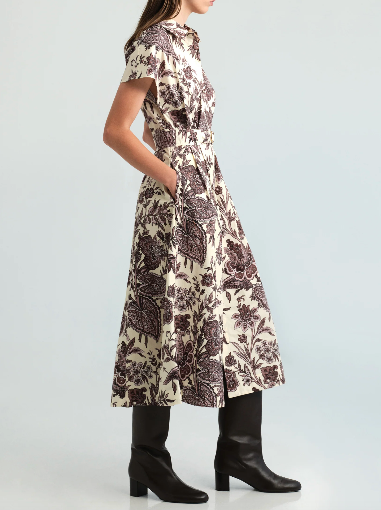 Sawyer Dress - Linden Bloom Ivory