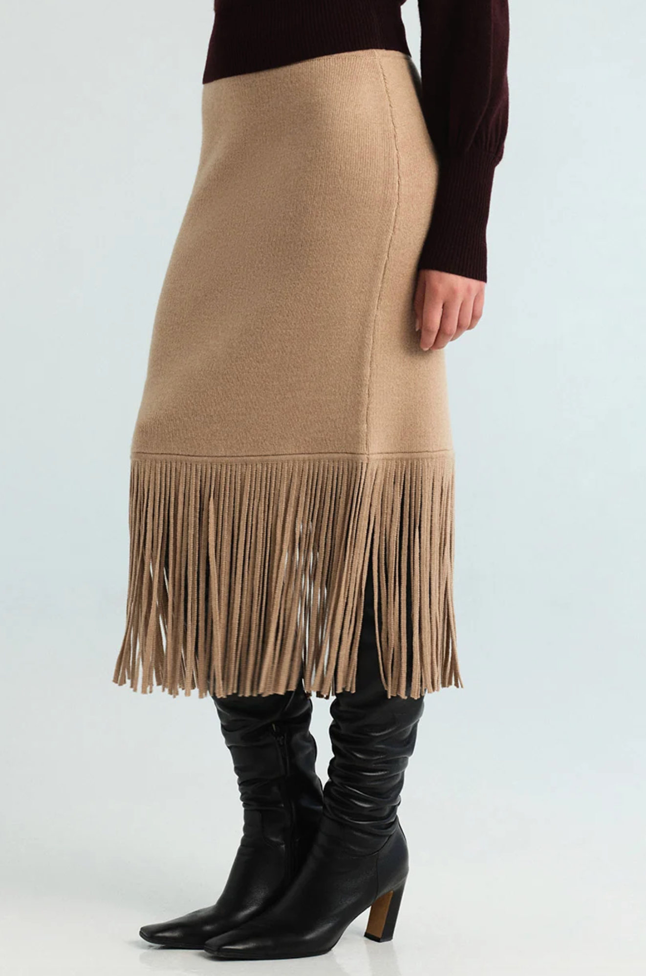 Delphi Skirt- Camel
