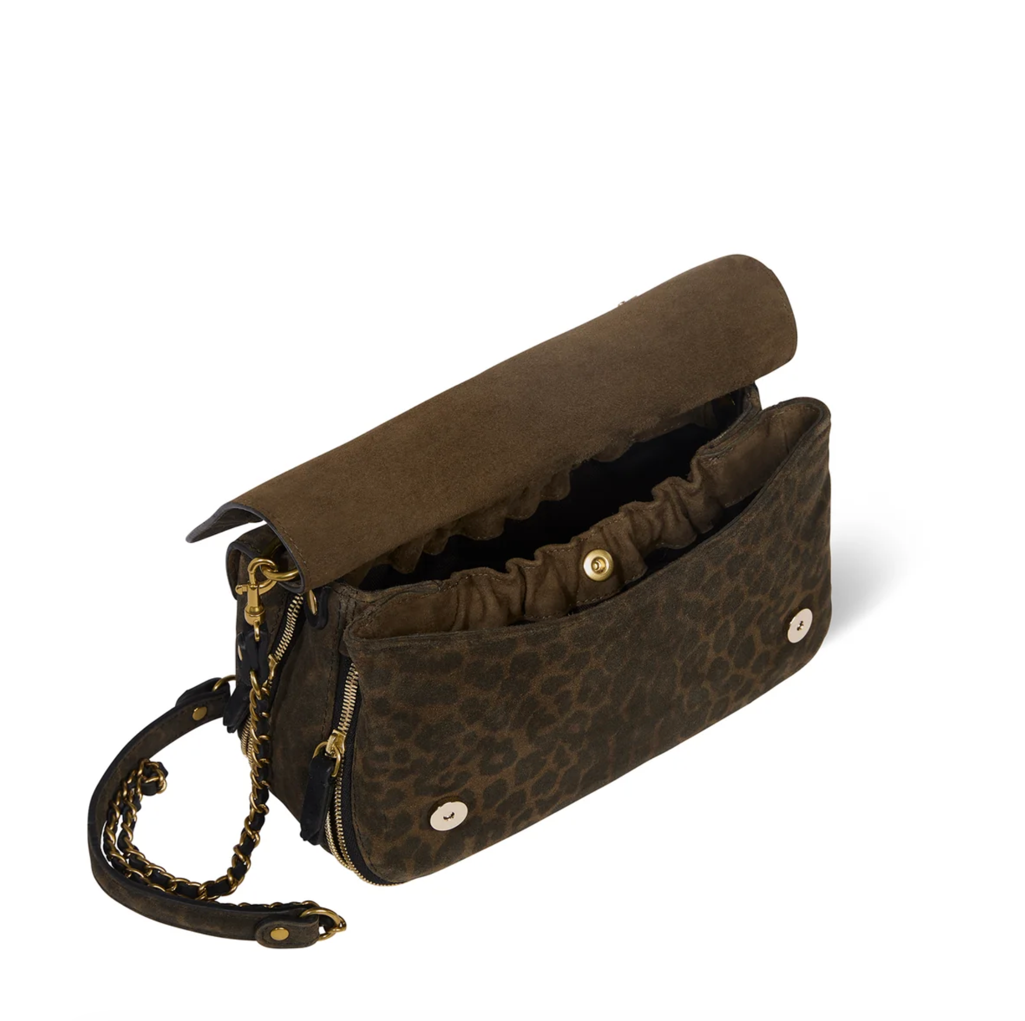 Bobi - Imprime Leopard Kaki