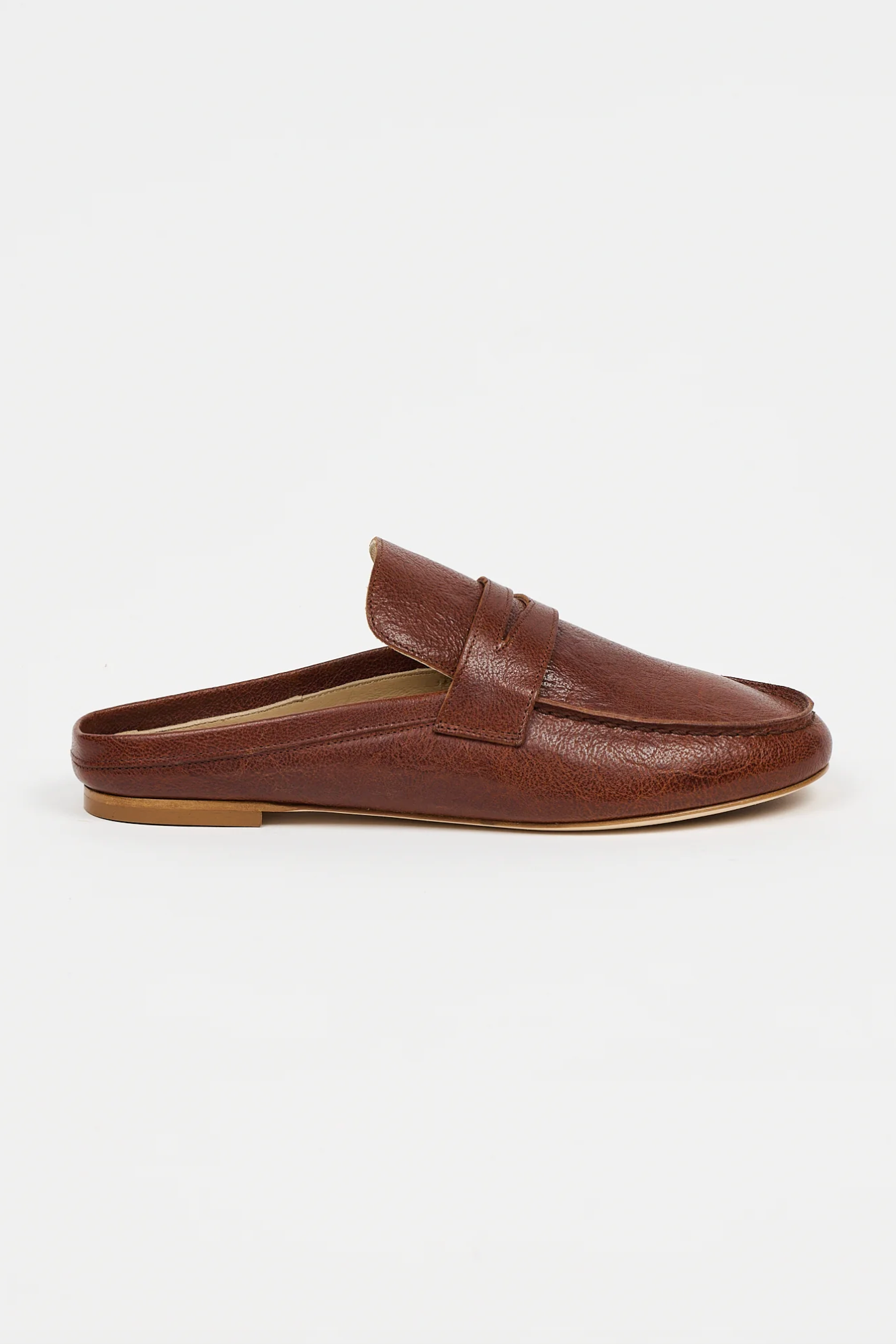 The Penny Loafer Mule - Cuoio