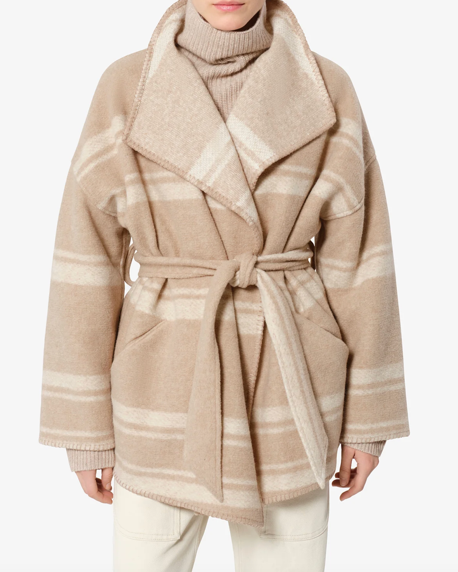 Brea Coat - Sand