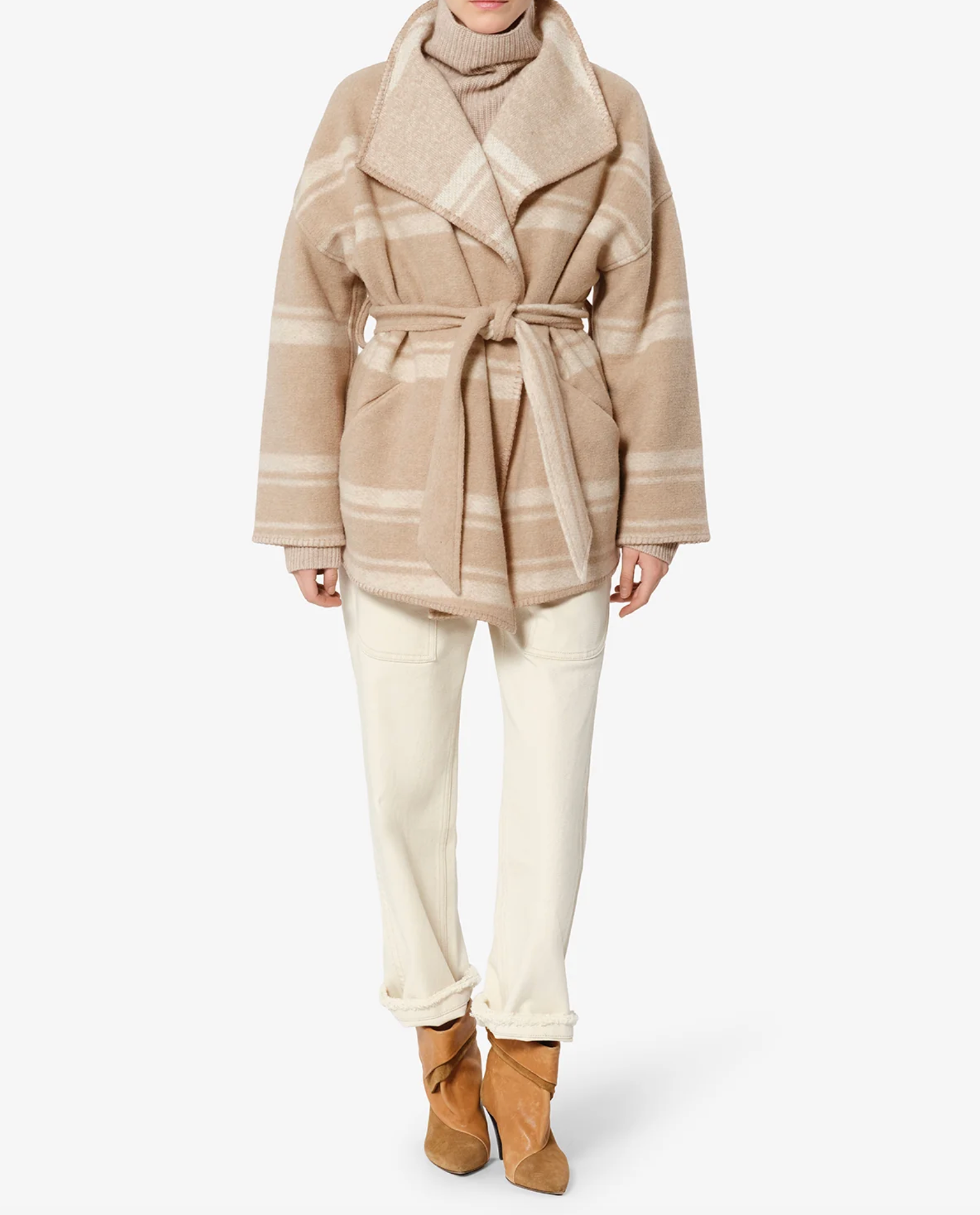 Brea Coat - Sand