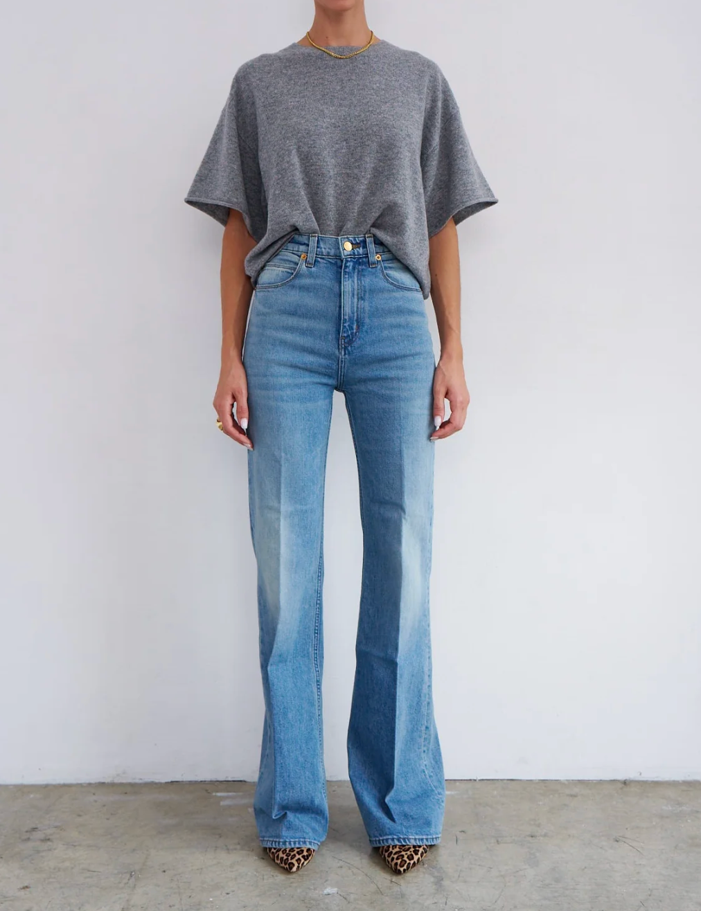 The Crease Jean - Worn Indigo