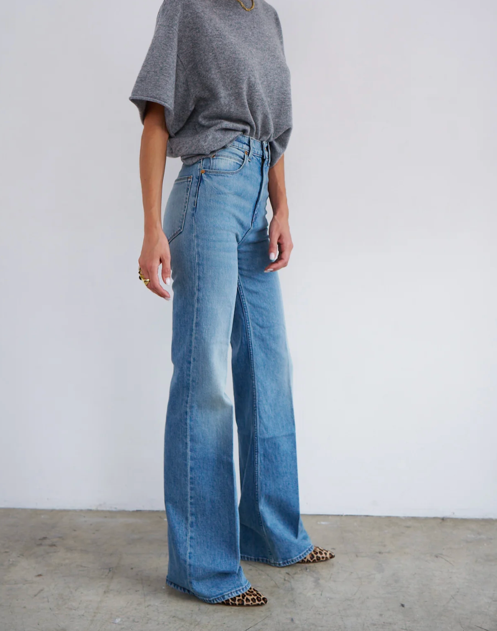 The Crease Jean - Worn Indigo
