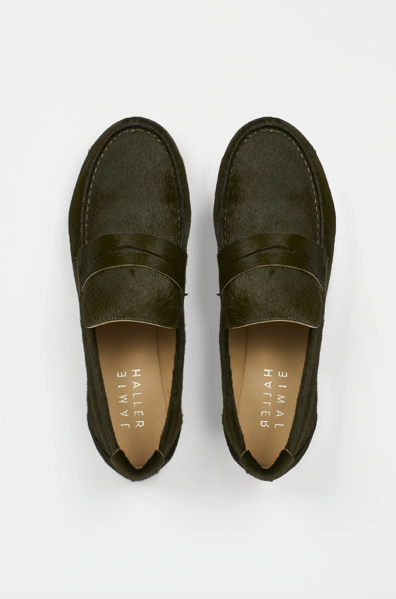 The Penny Loafer - Moss