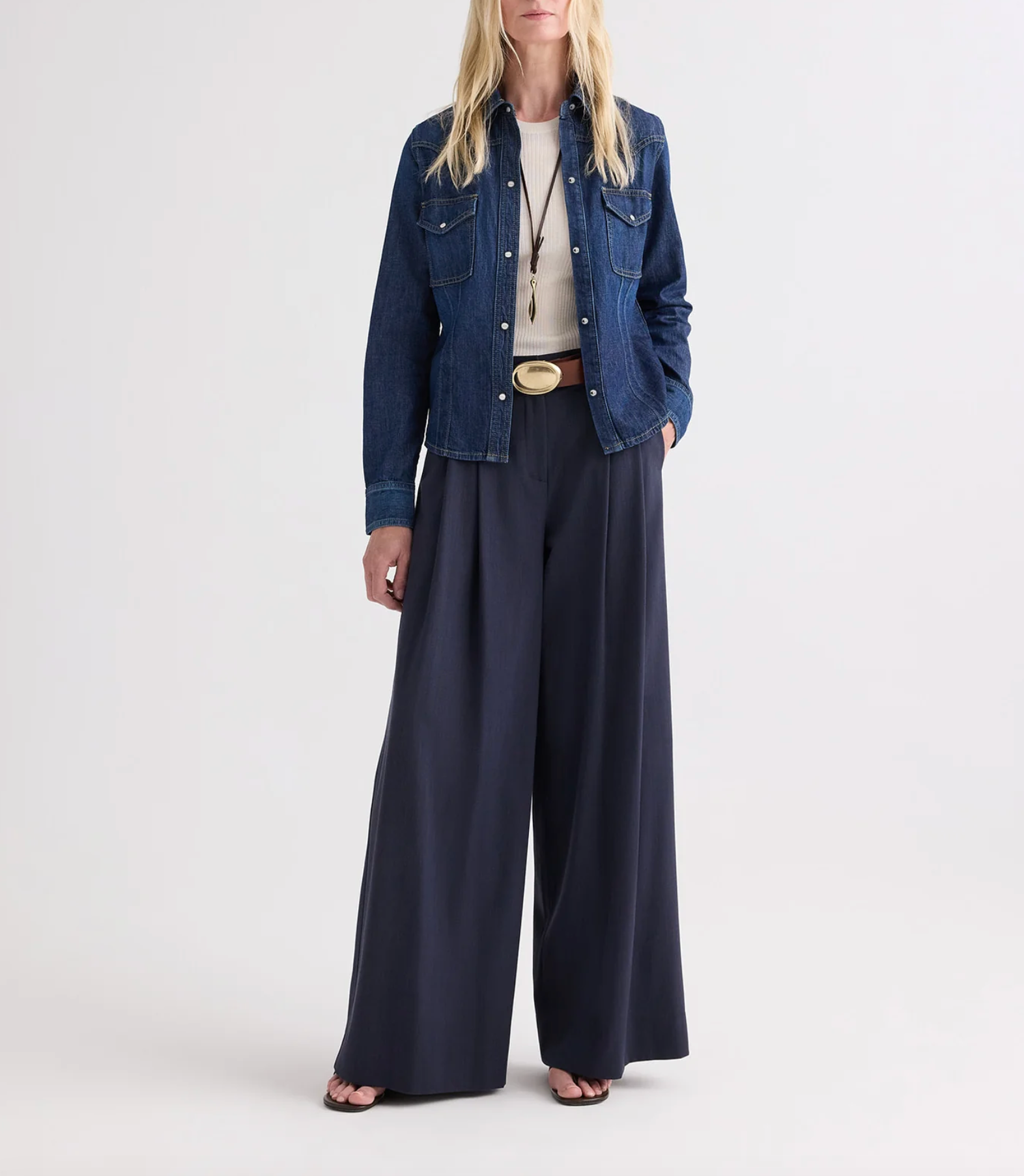 Mustang Sally W/Snaps - Dark Stone