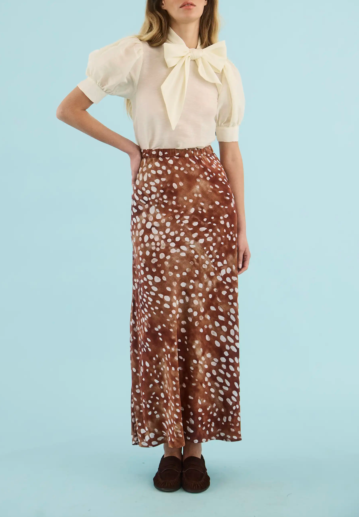 Gribbon Top - Ivory