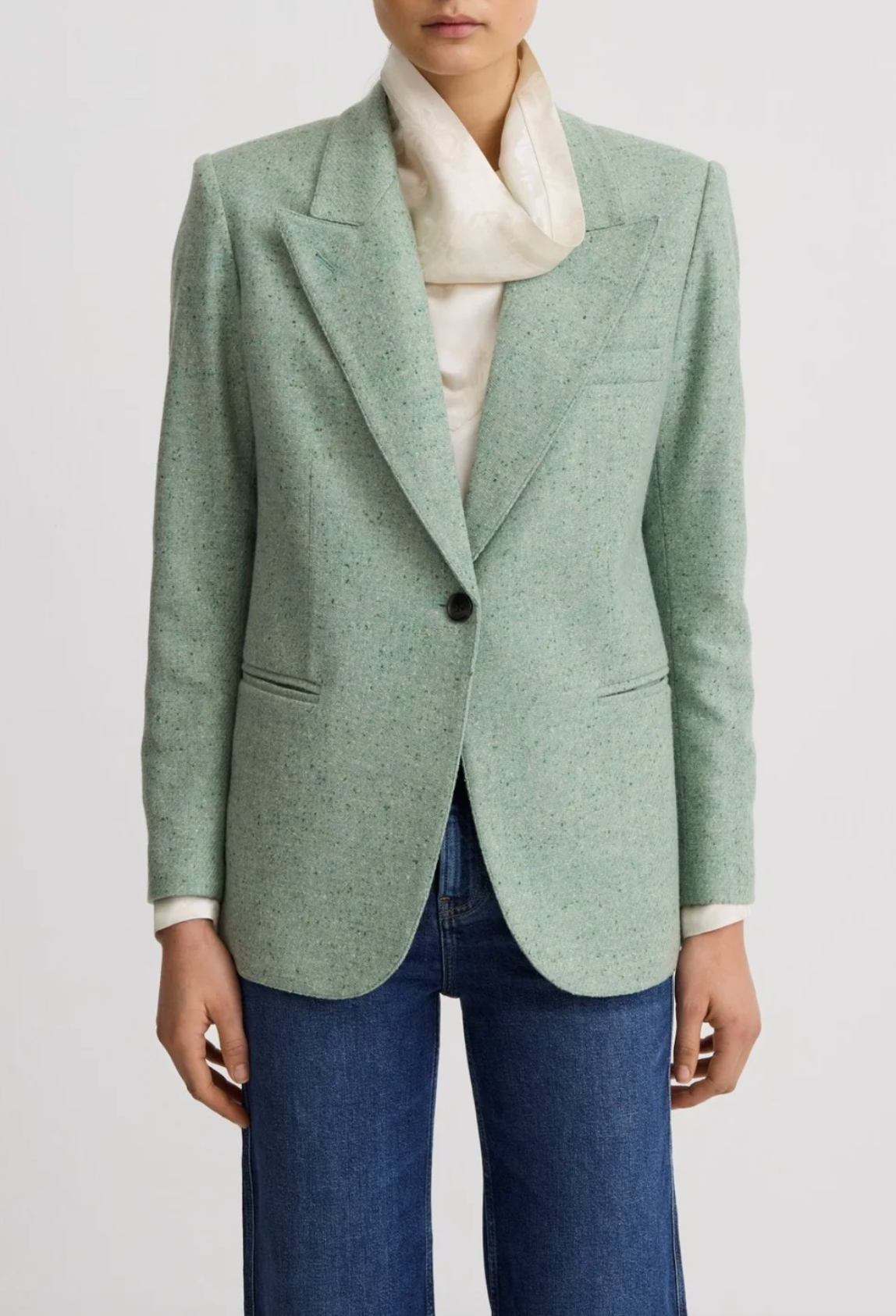 90's Blazer - Aqua Donegal