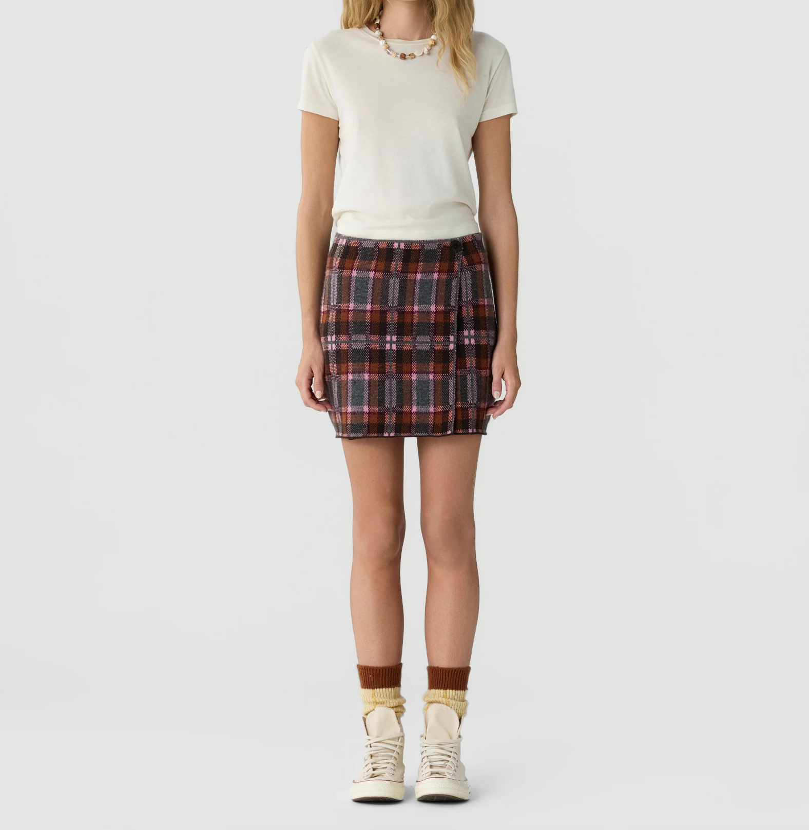 Tartan Mini Skirt - Sprinkle Combo