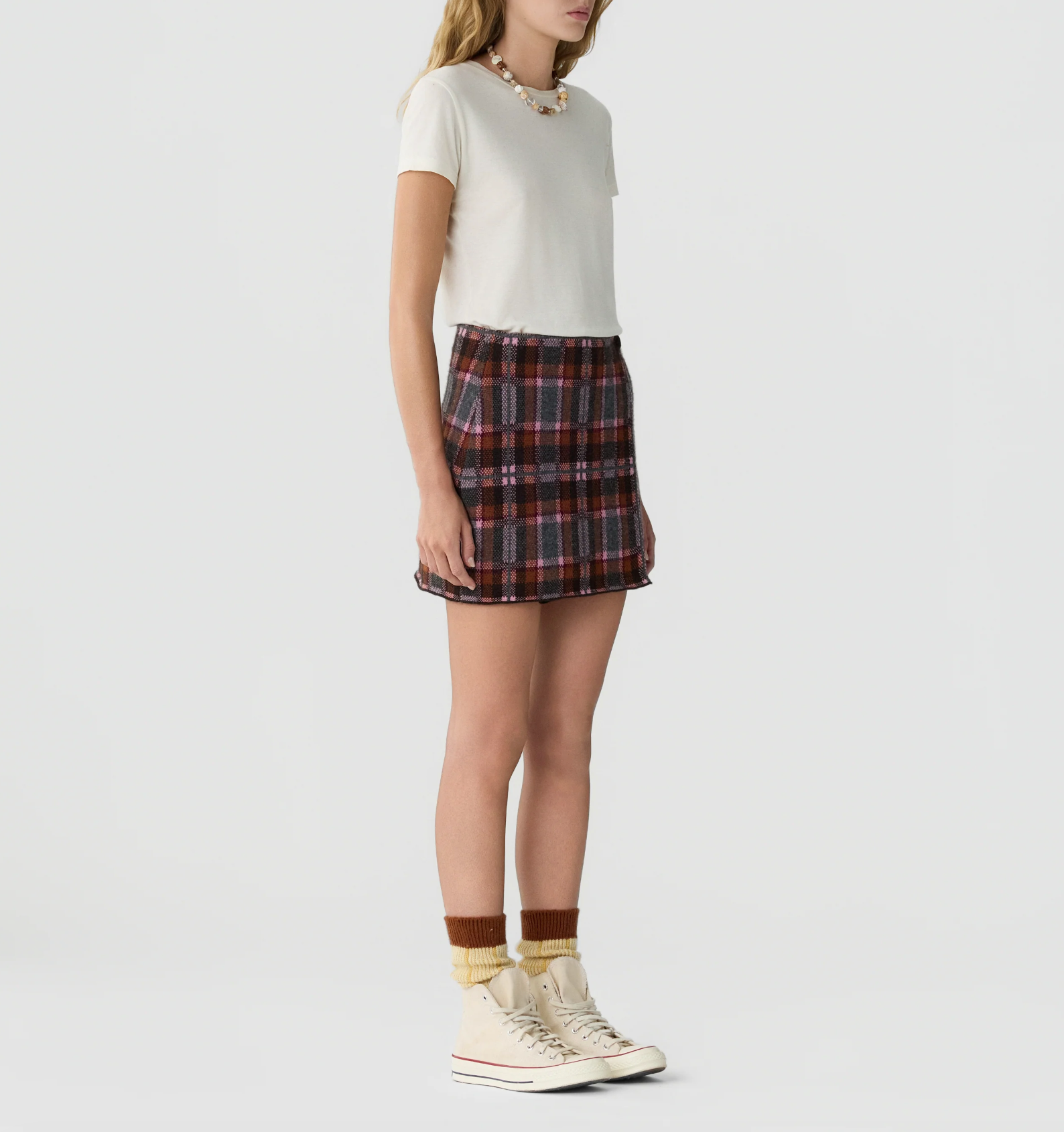 Tartan Mini Skirt - Sprinkle Combo