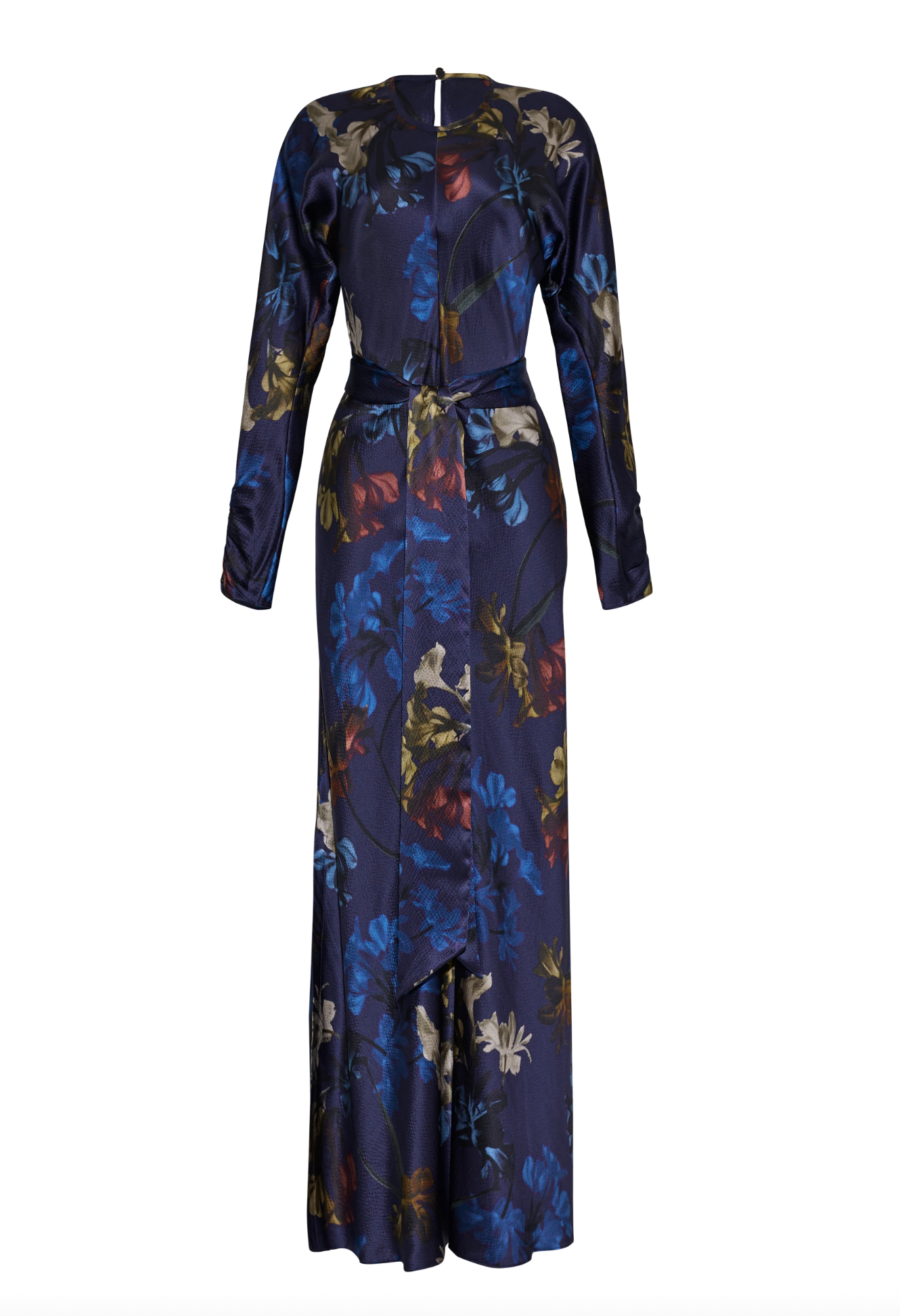 Montgomery Dress - Elysian Flora Navy