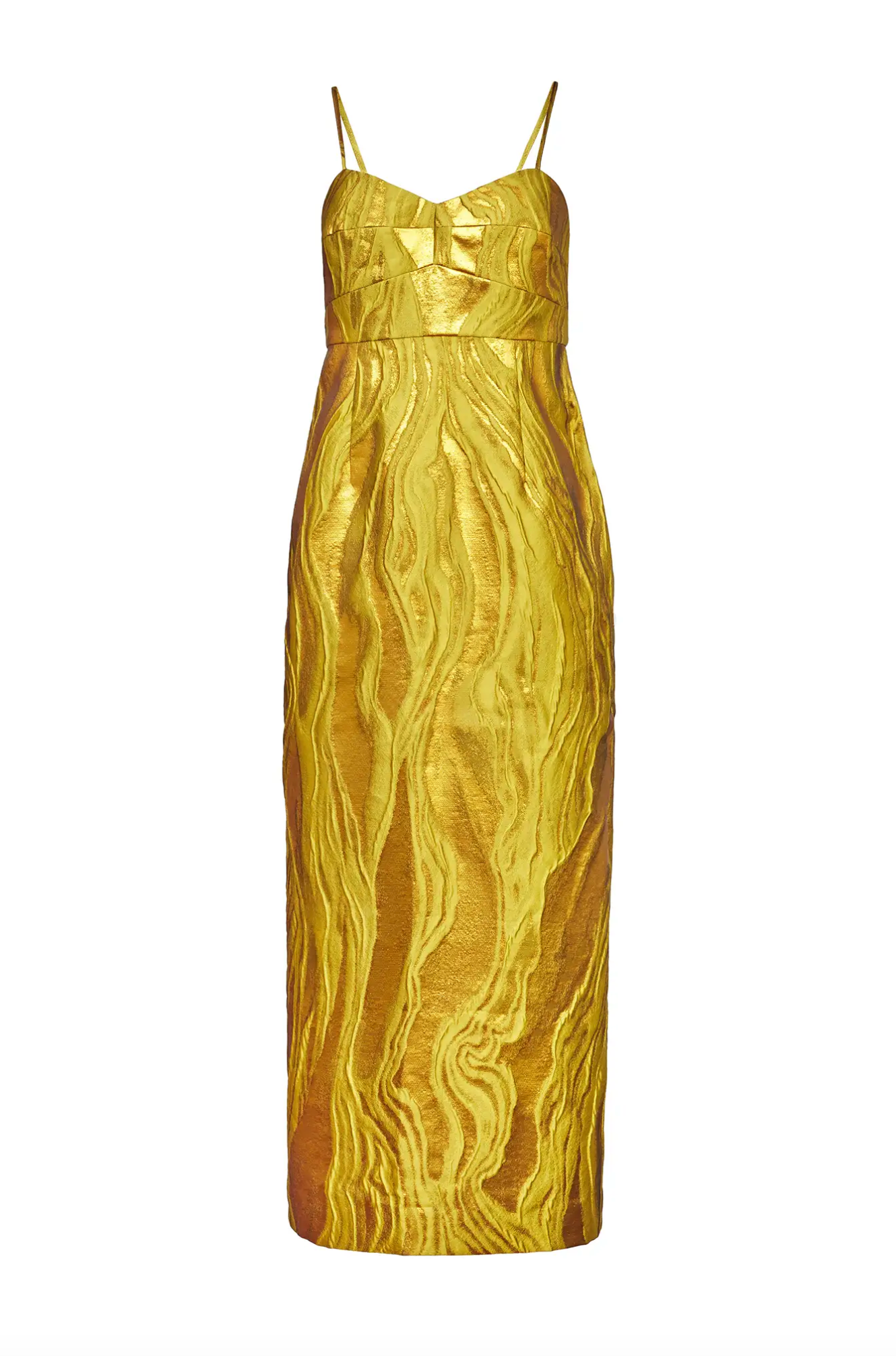 Amal Dress - Gilded Jacquard
