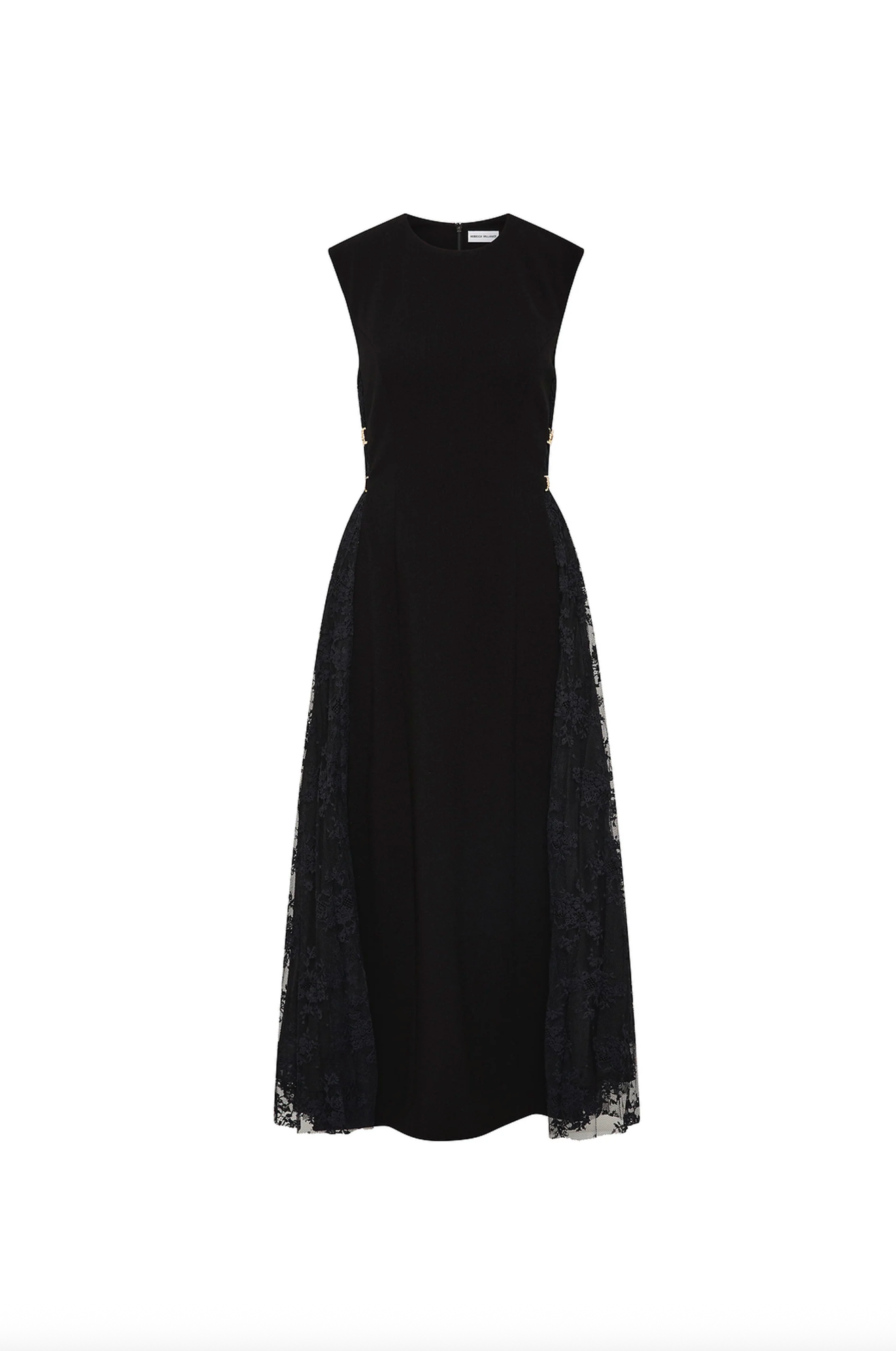 Milena Midi Dress - Black