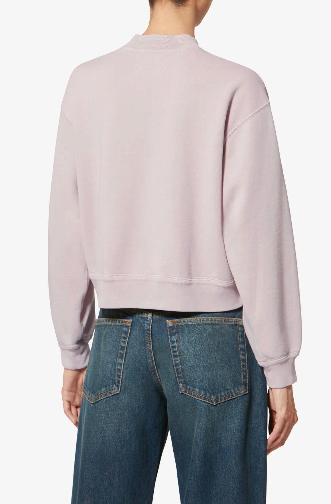 Simony Embroidered Logo Sweater - Light Pink
