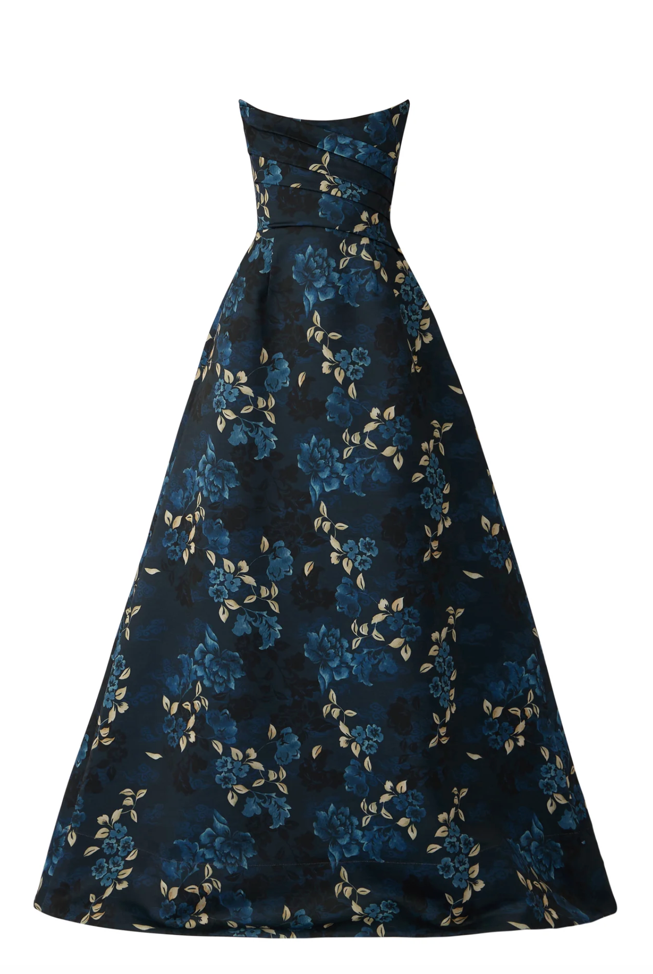 Anika Satin Gown - Midnight Blue