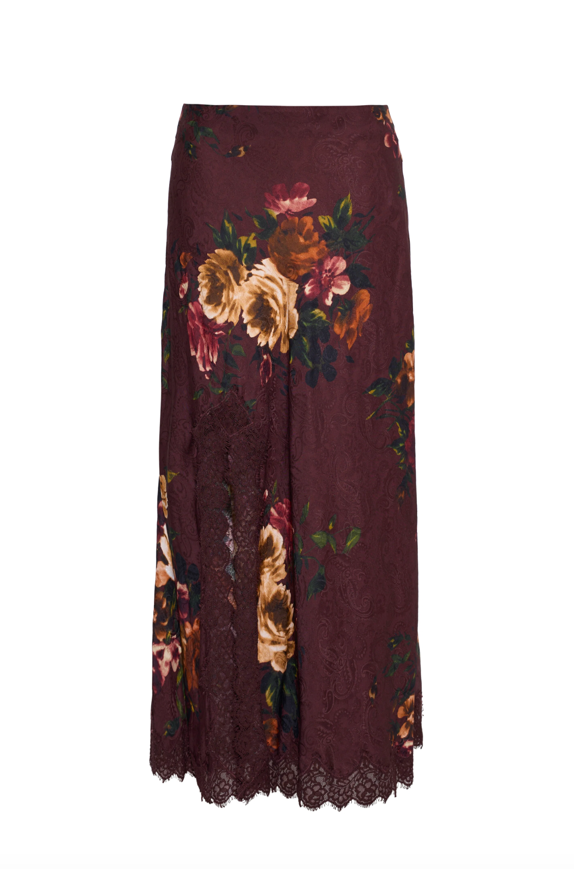Lou Skirt - Ariana Flora Merlot