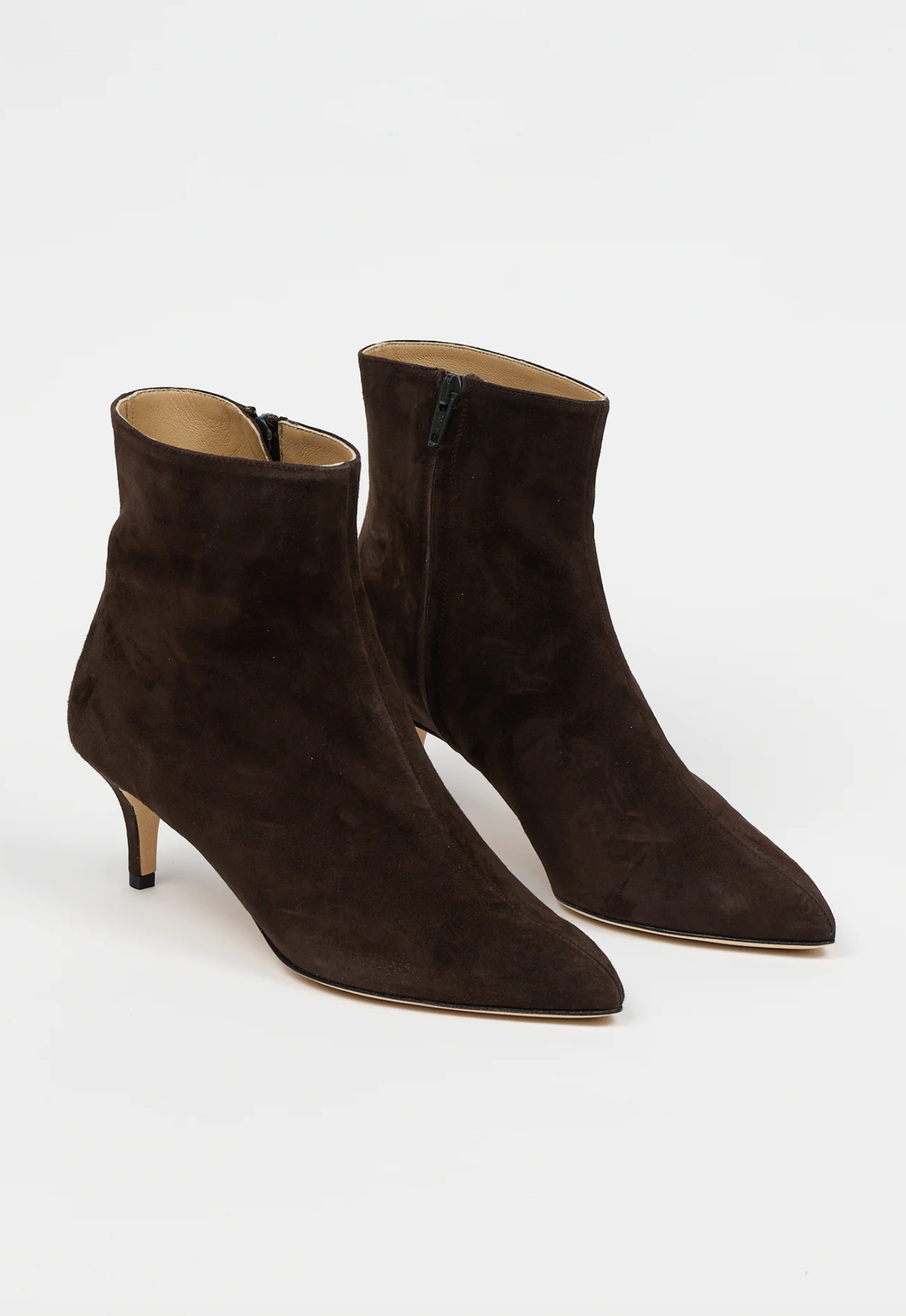 The Seamed Stilleto Boot - Deep Espresso