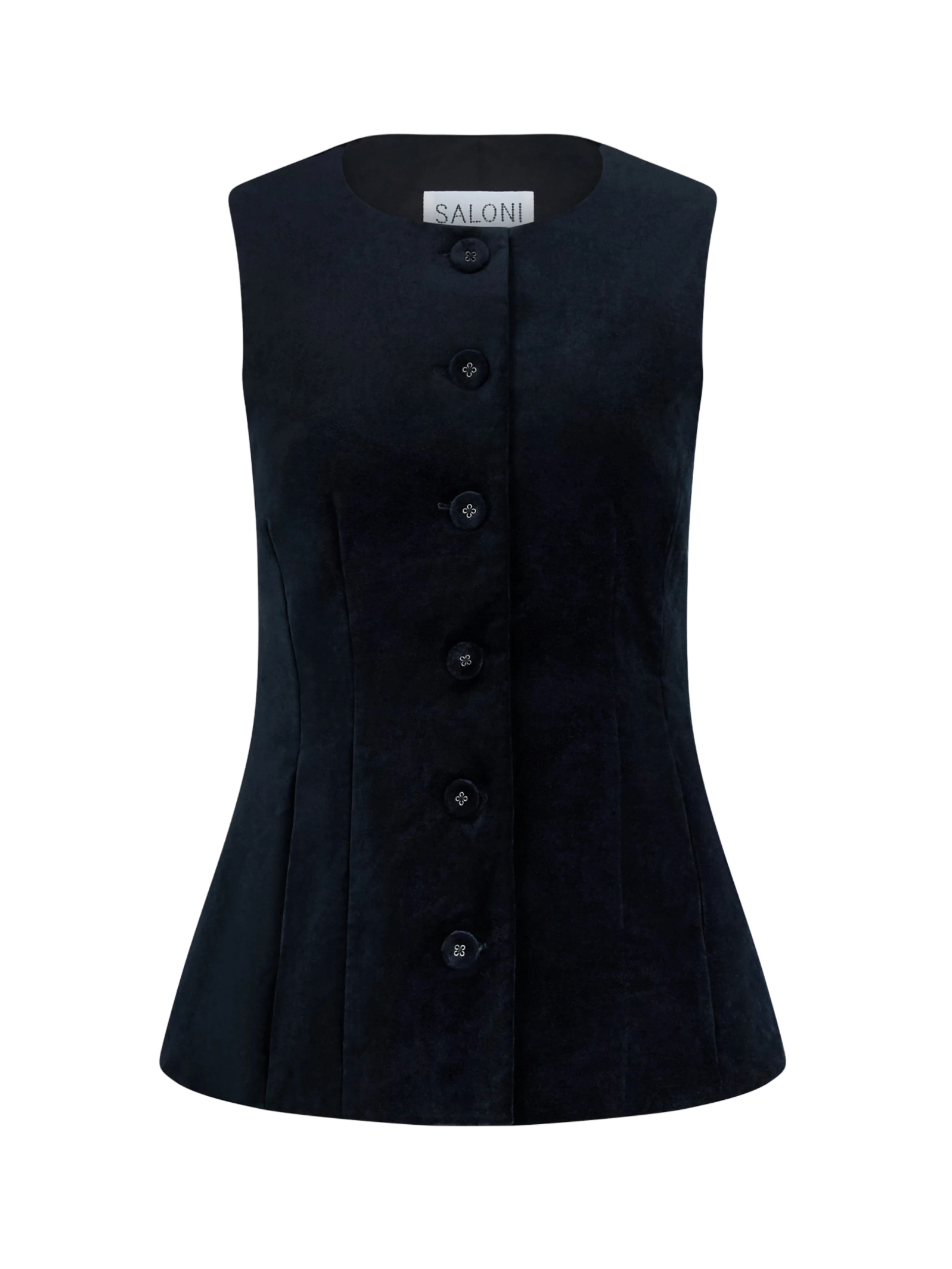 Alia Waistcoat - Black
