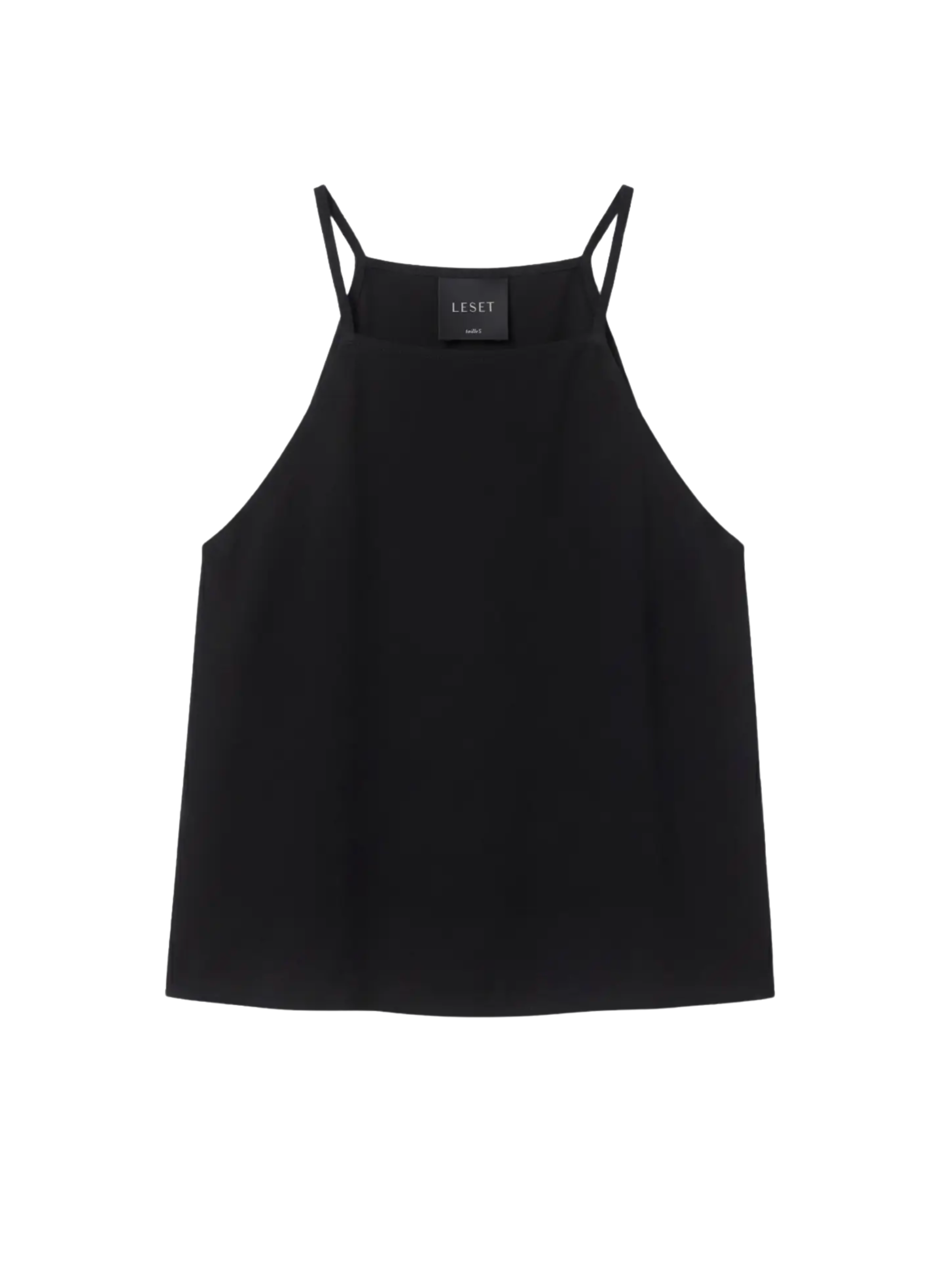 Ari High Neck Tank - Black