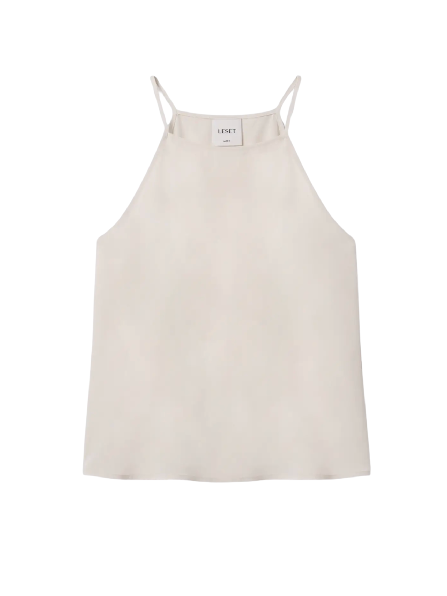 Ari High Neck Tank - Moon