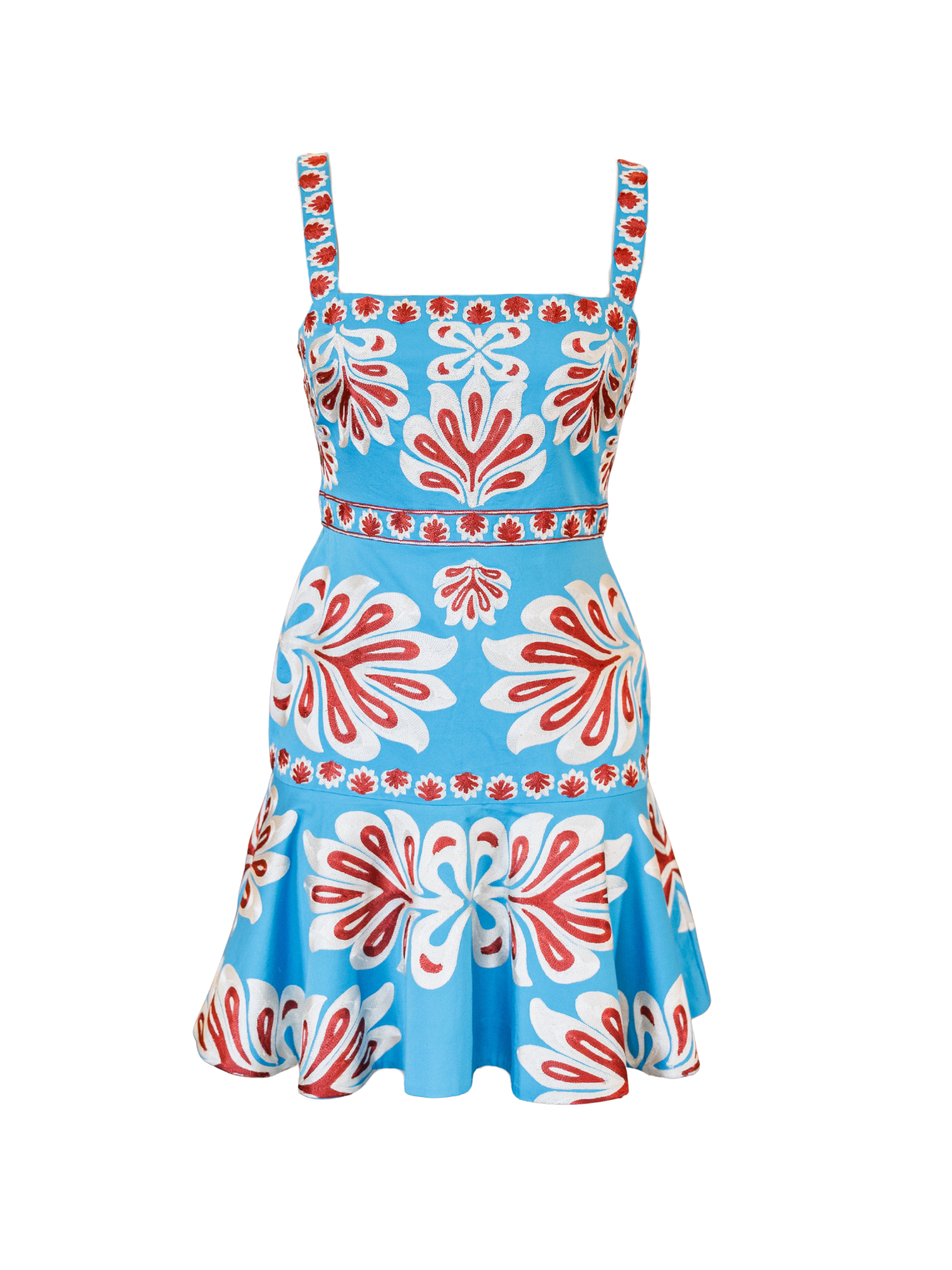 Saverine Dress - Cerulean Blue