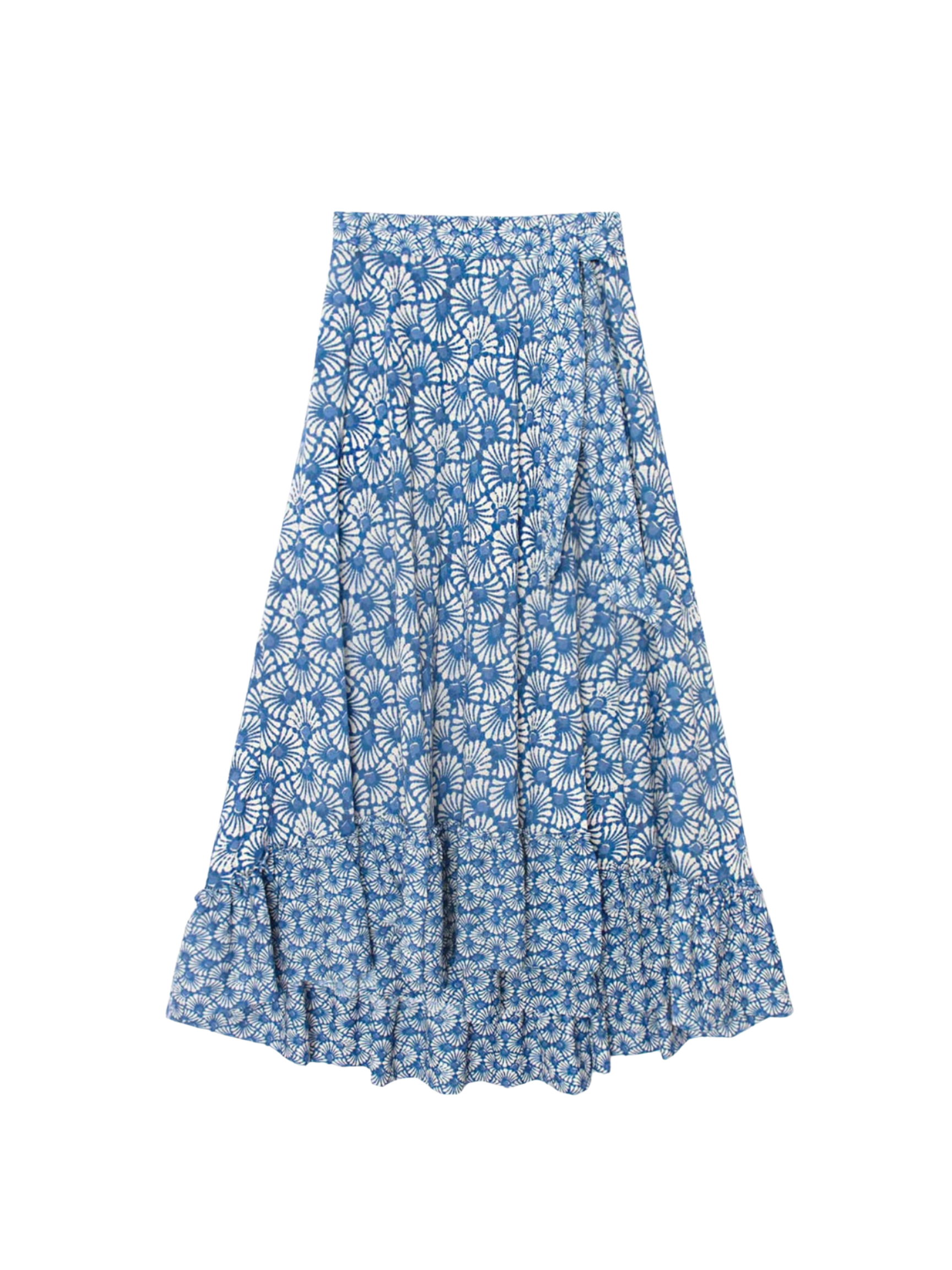 Janey Skirt - Cobalt Shell