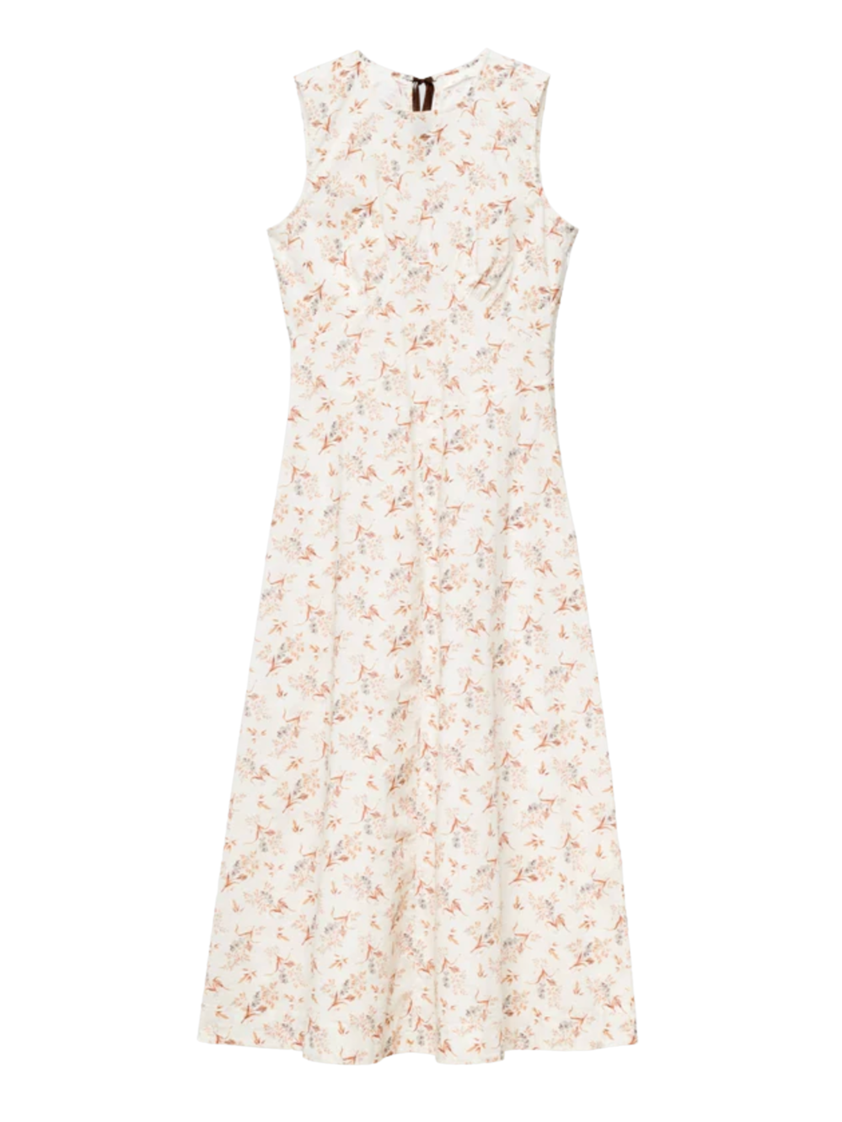 Riona Dress - Creme Windswept Meadow