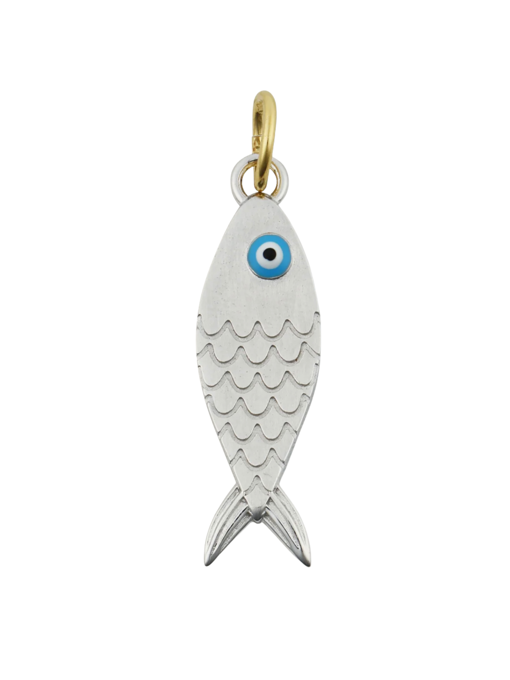 Silver Fish Charm