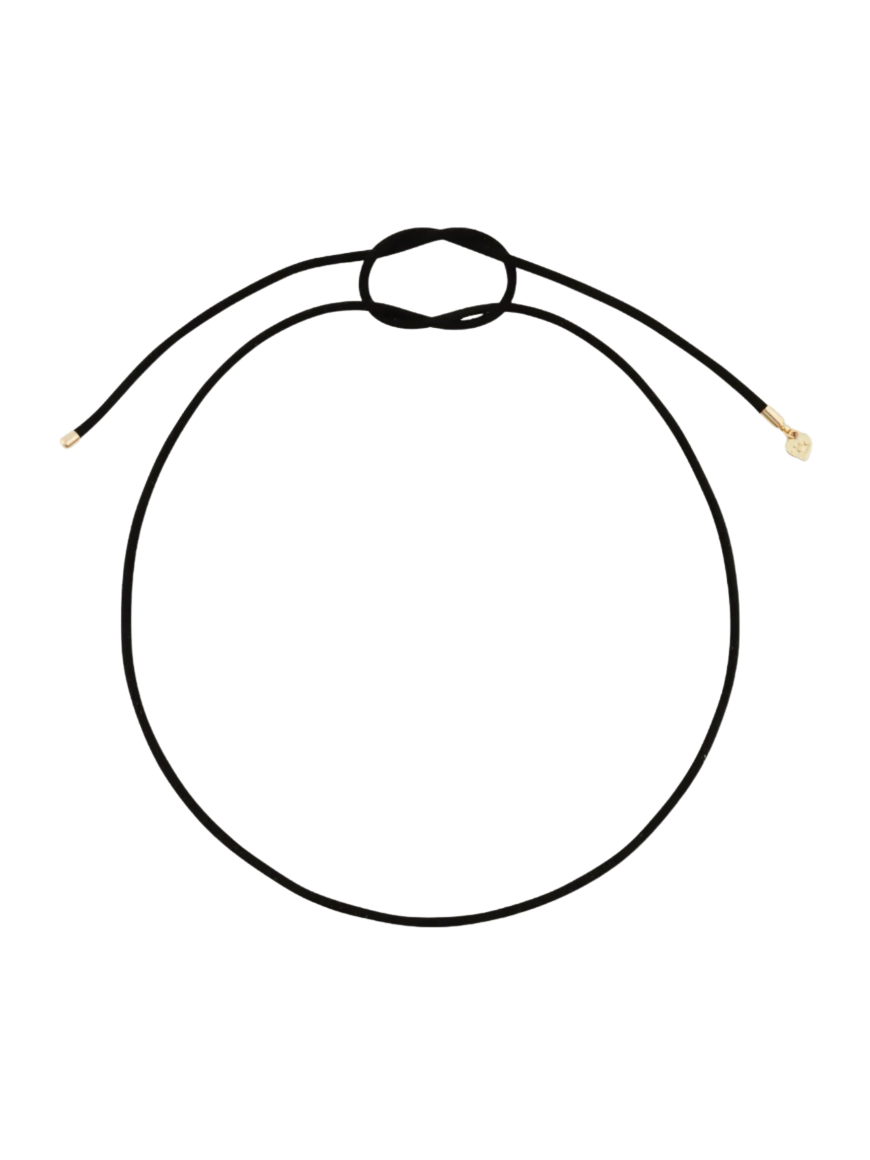 Black Suede Necklace Cord