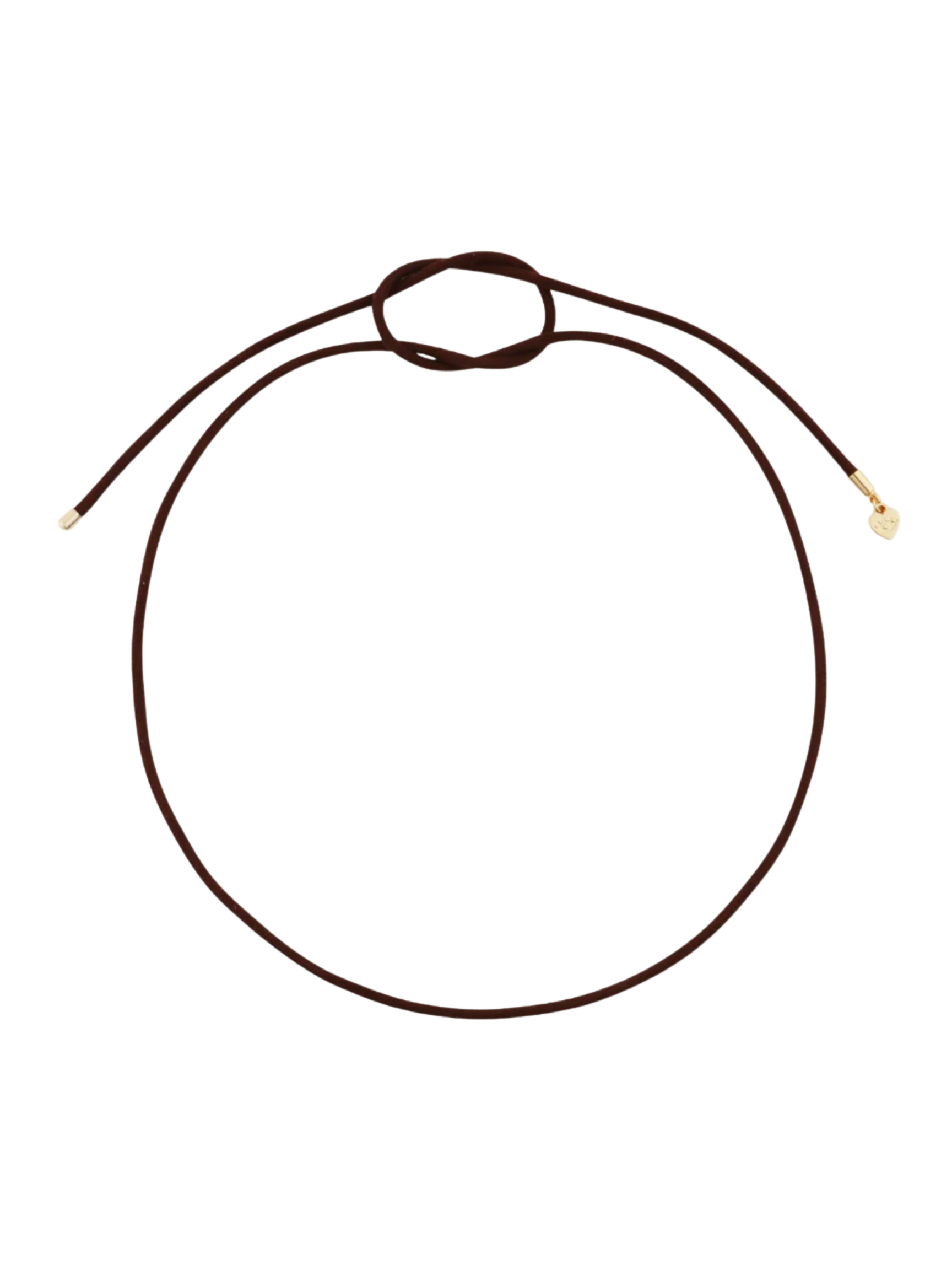 Brown Suede Necklace Cord