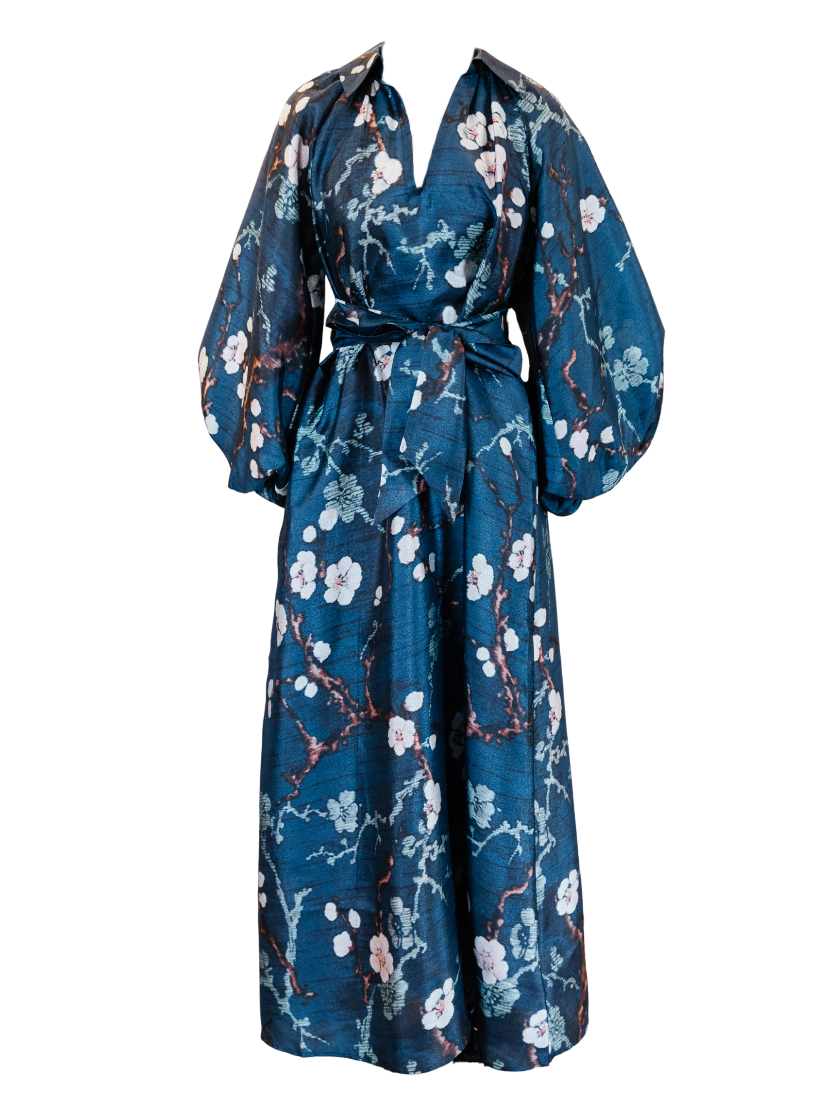 Print Dress - Teal