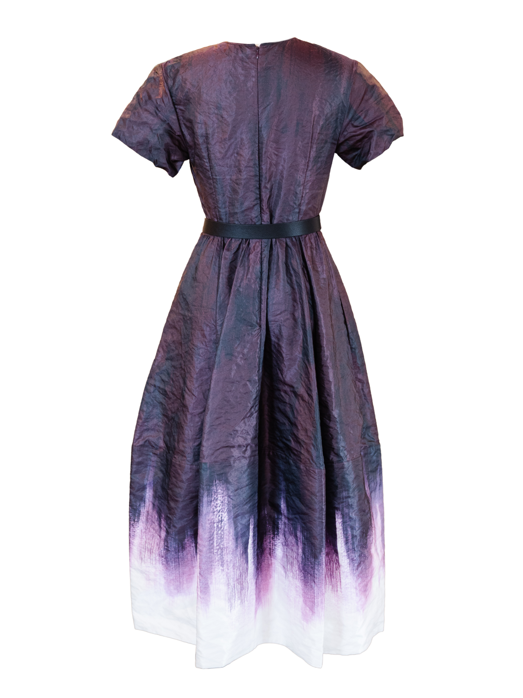 Tye Dye Printed Cotton Crinkled Dress