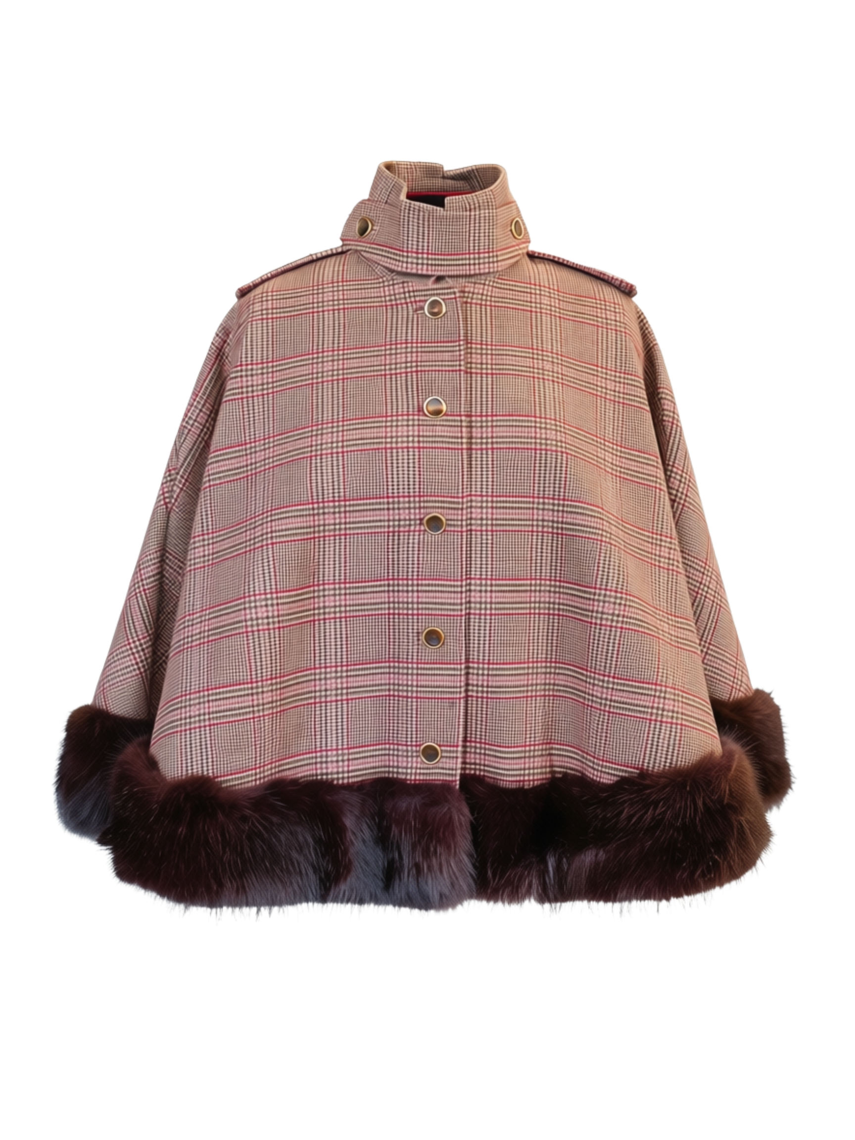Salinas Cape - Heritage Plaid