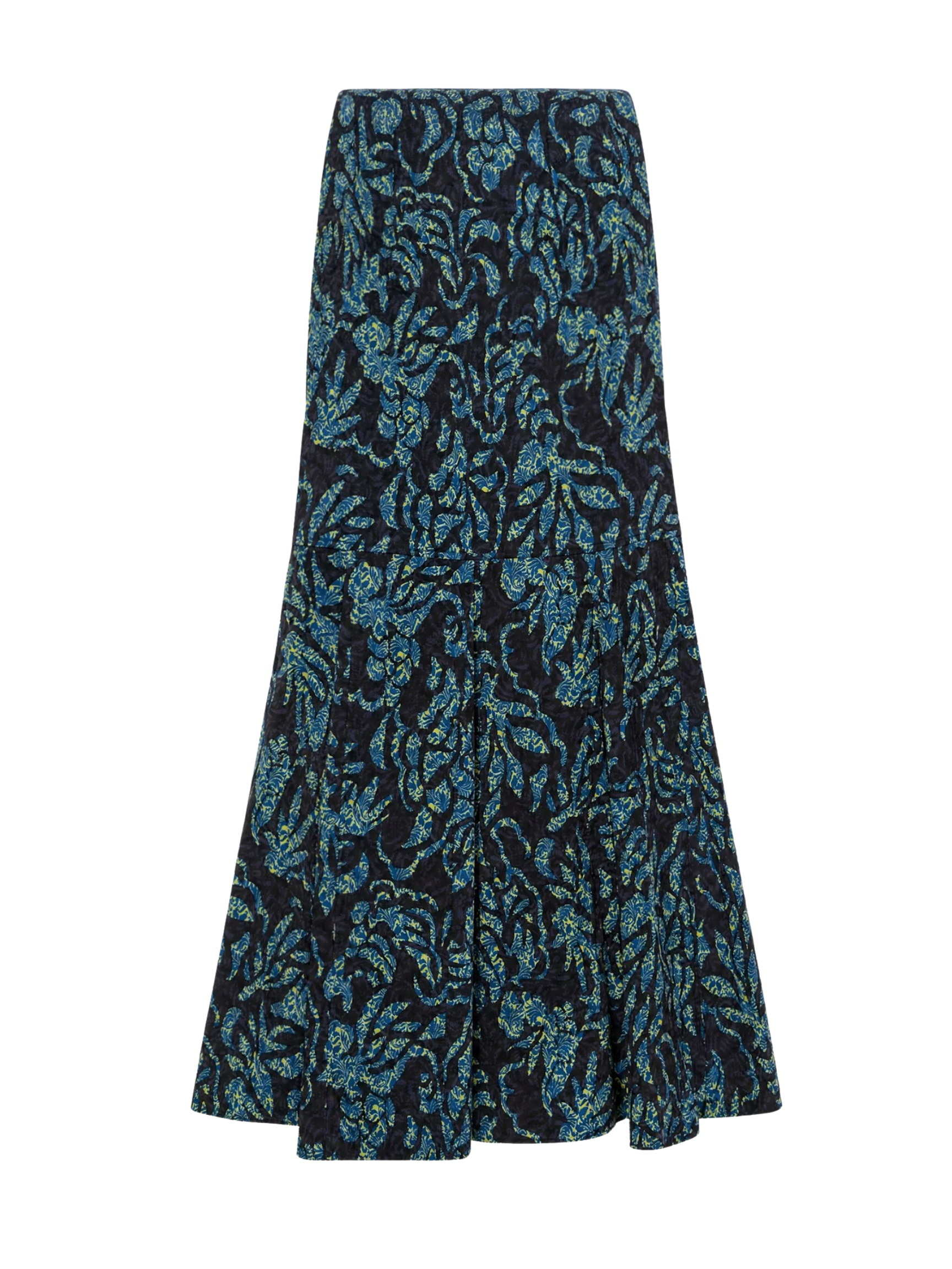 Clarisse Trumpet Midi Skirt - Midnight