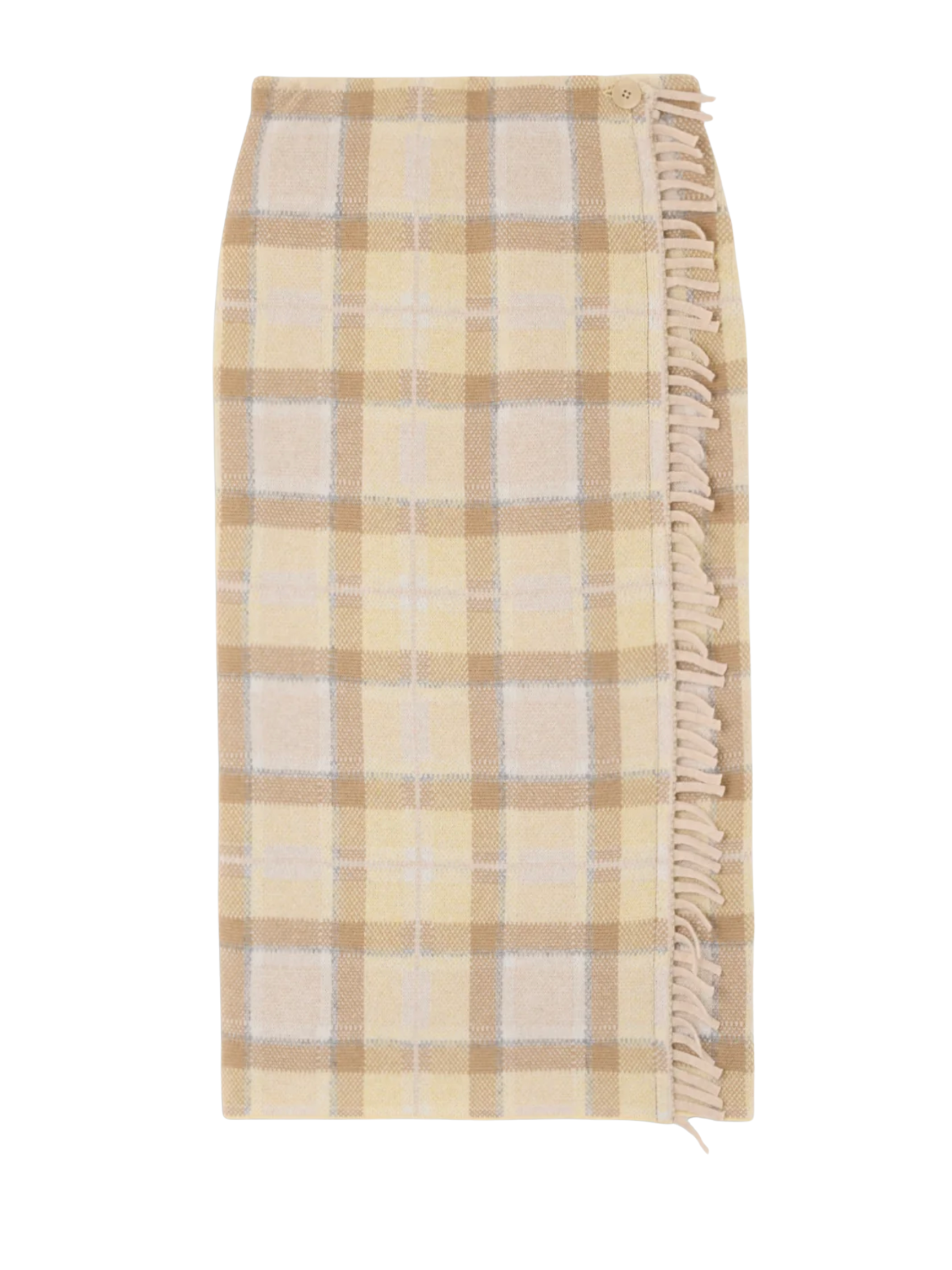Tartan Wrap Skirt - Butter Combo