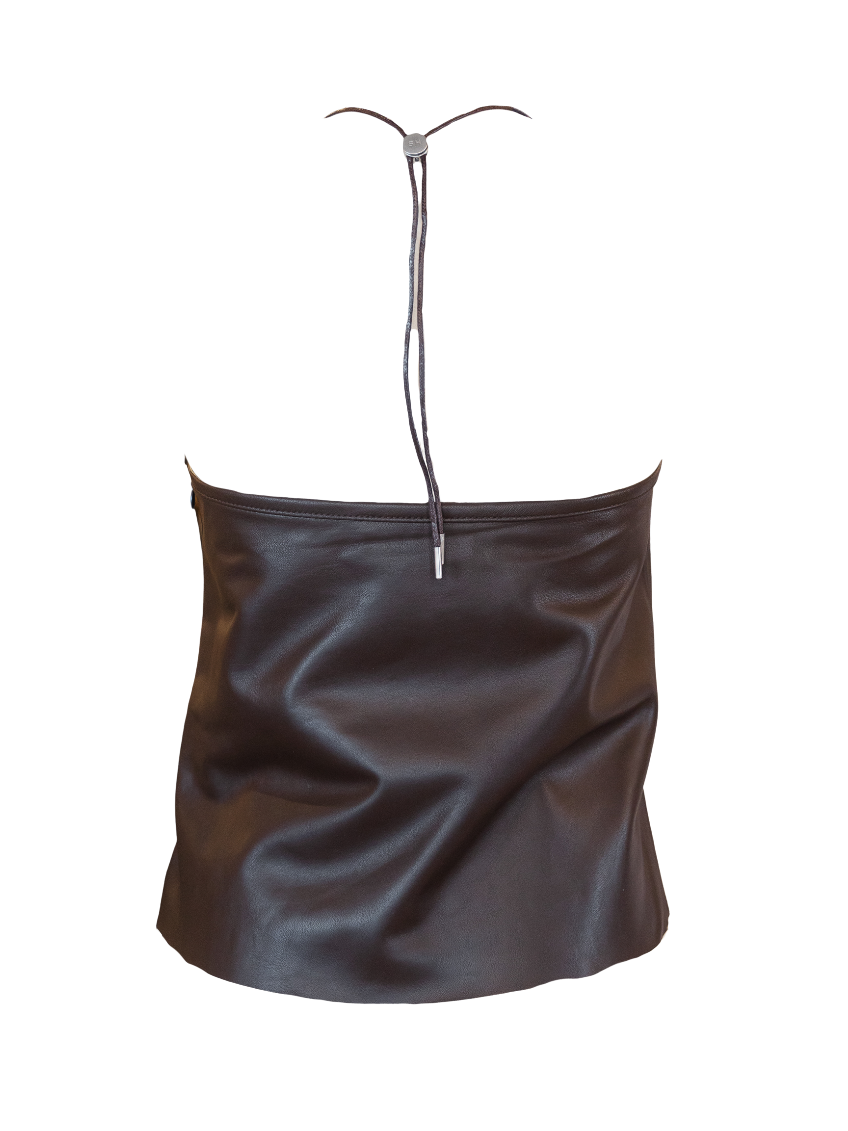 Toggle Tank - Brown Leather