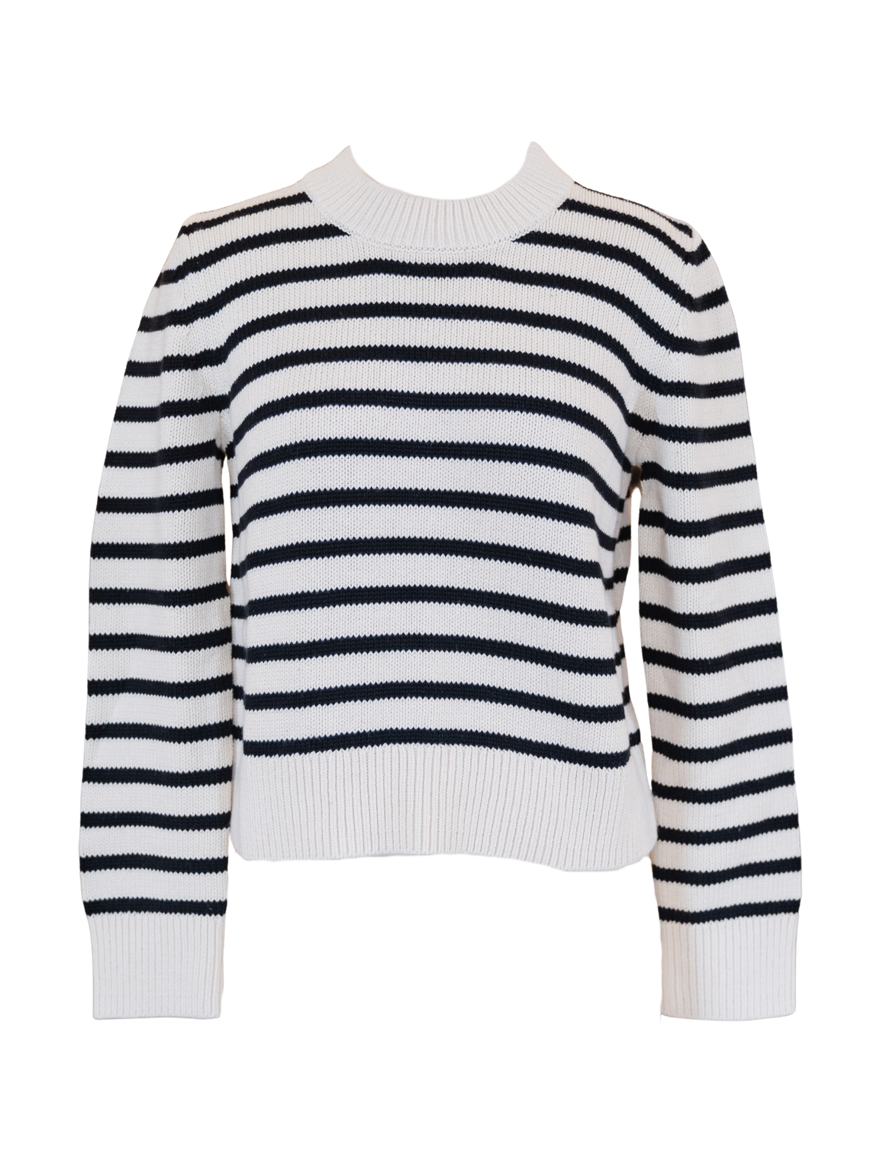 The Favorite Crew - Black & Cream Stripe
